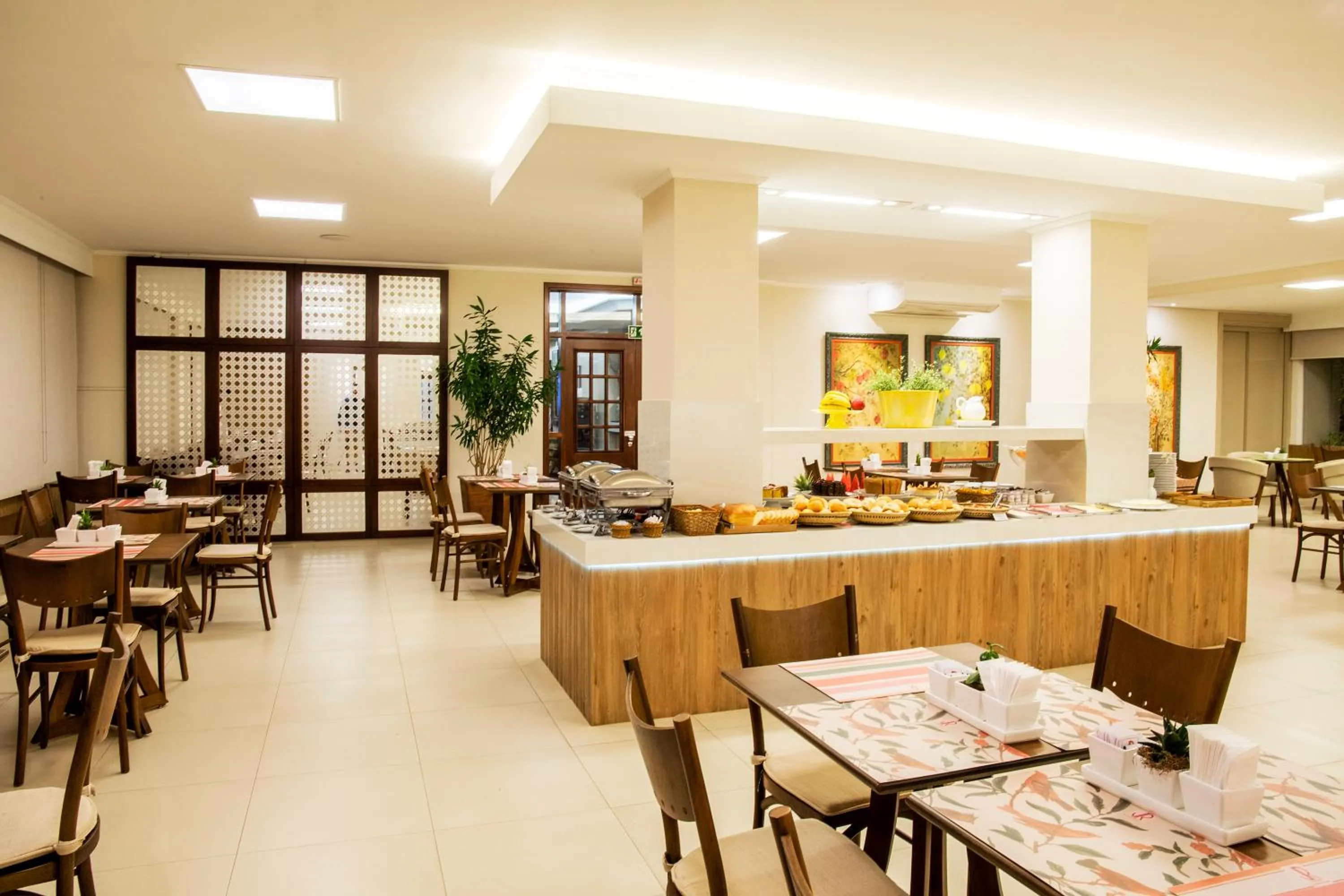 Buffet breakfast in JR Hotel