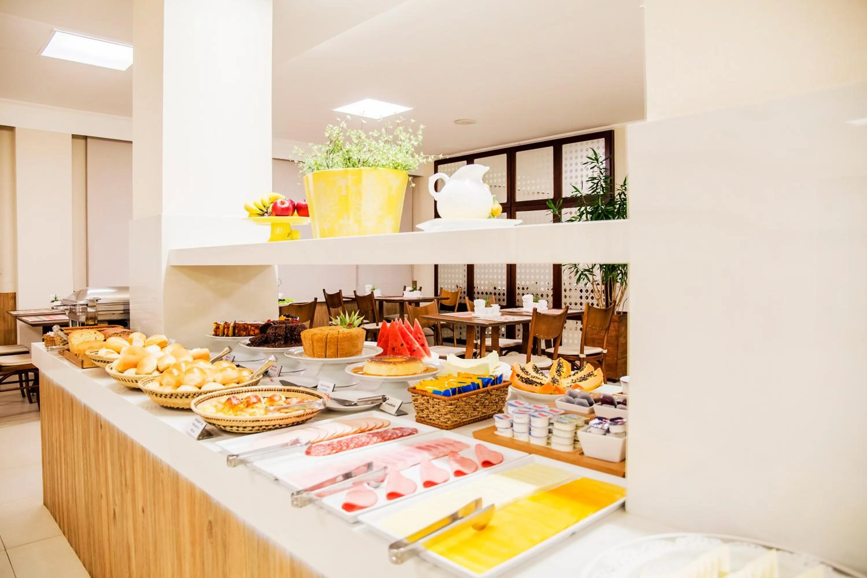 Buffet breakfast in JR Hotel