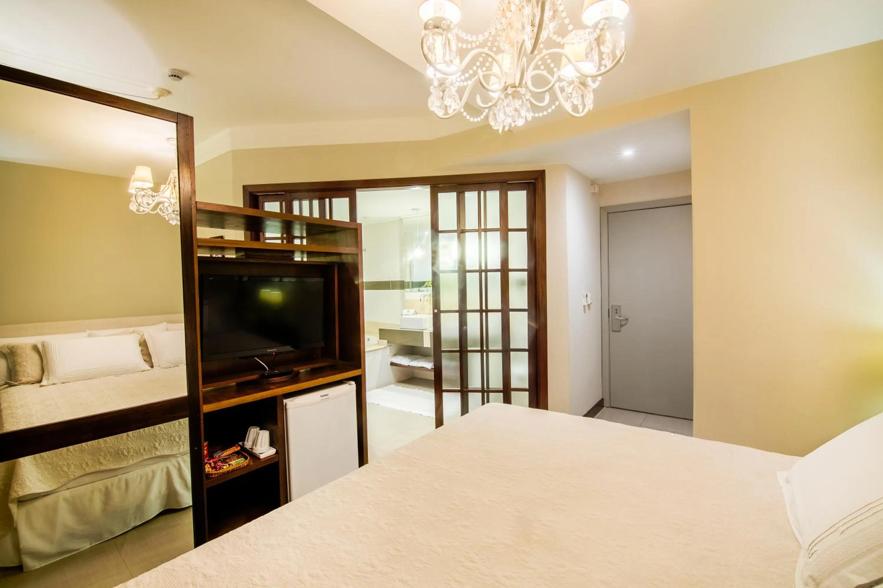 Photo of the whole room, Bed in JR Hotel