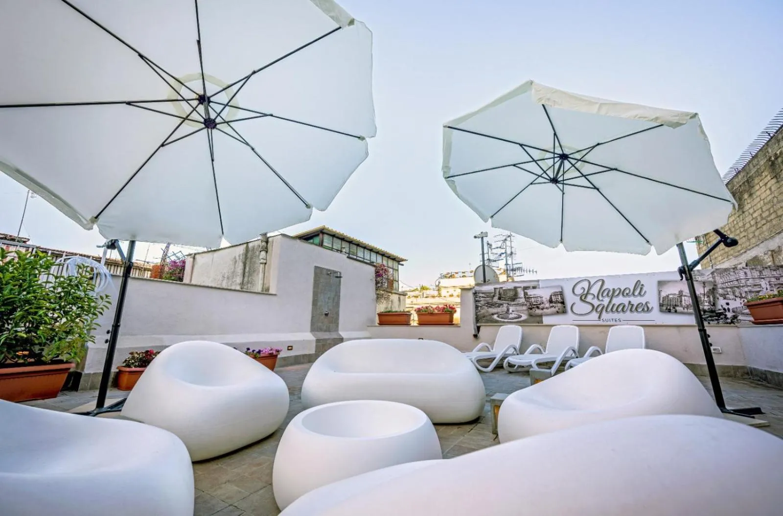 Balcony/Terrace in Napoli Squares Suites
