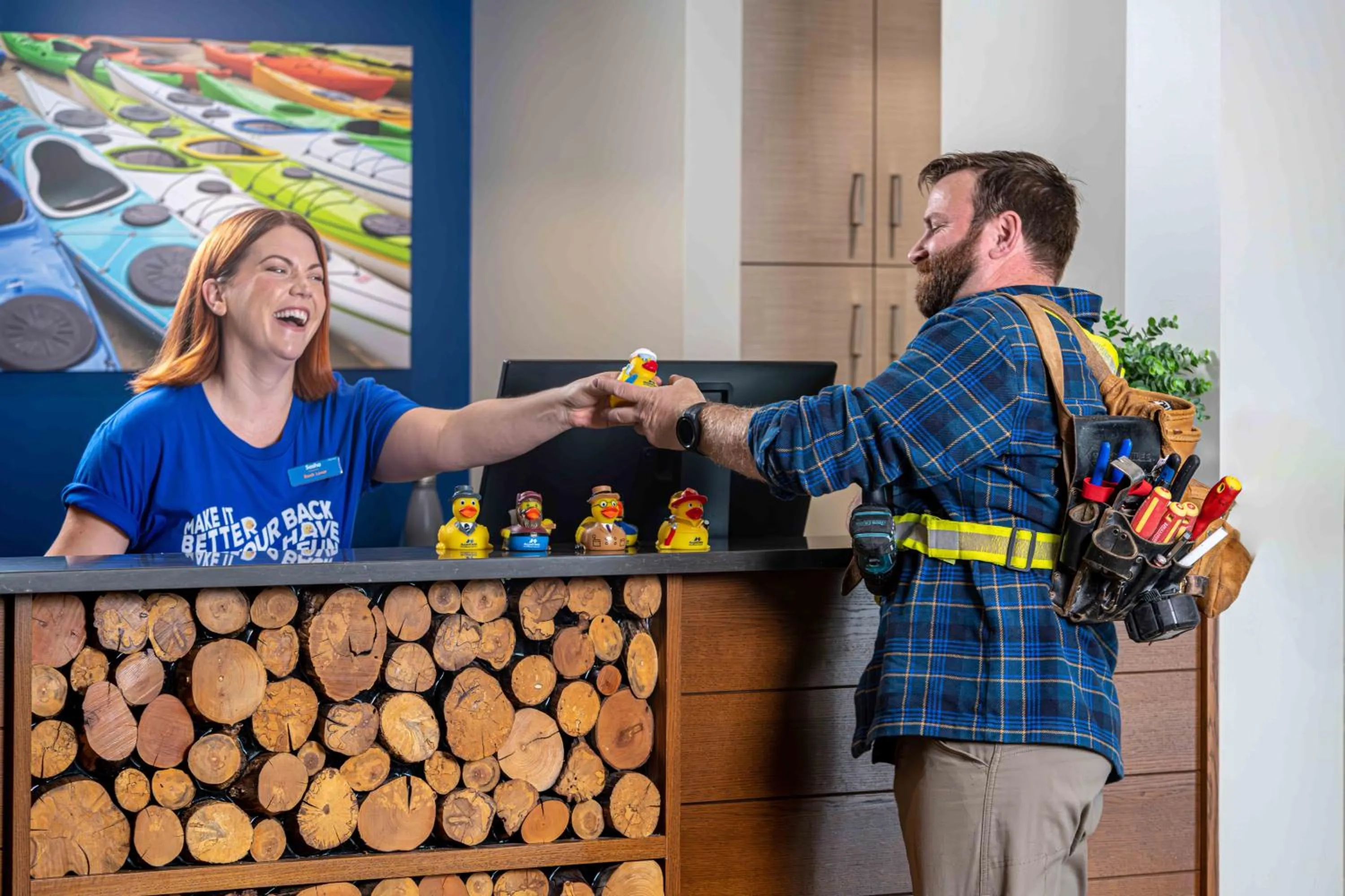 Lobby or reception in Accent Inns Victoria