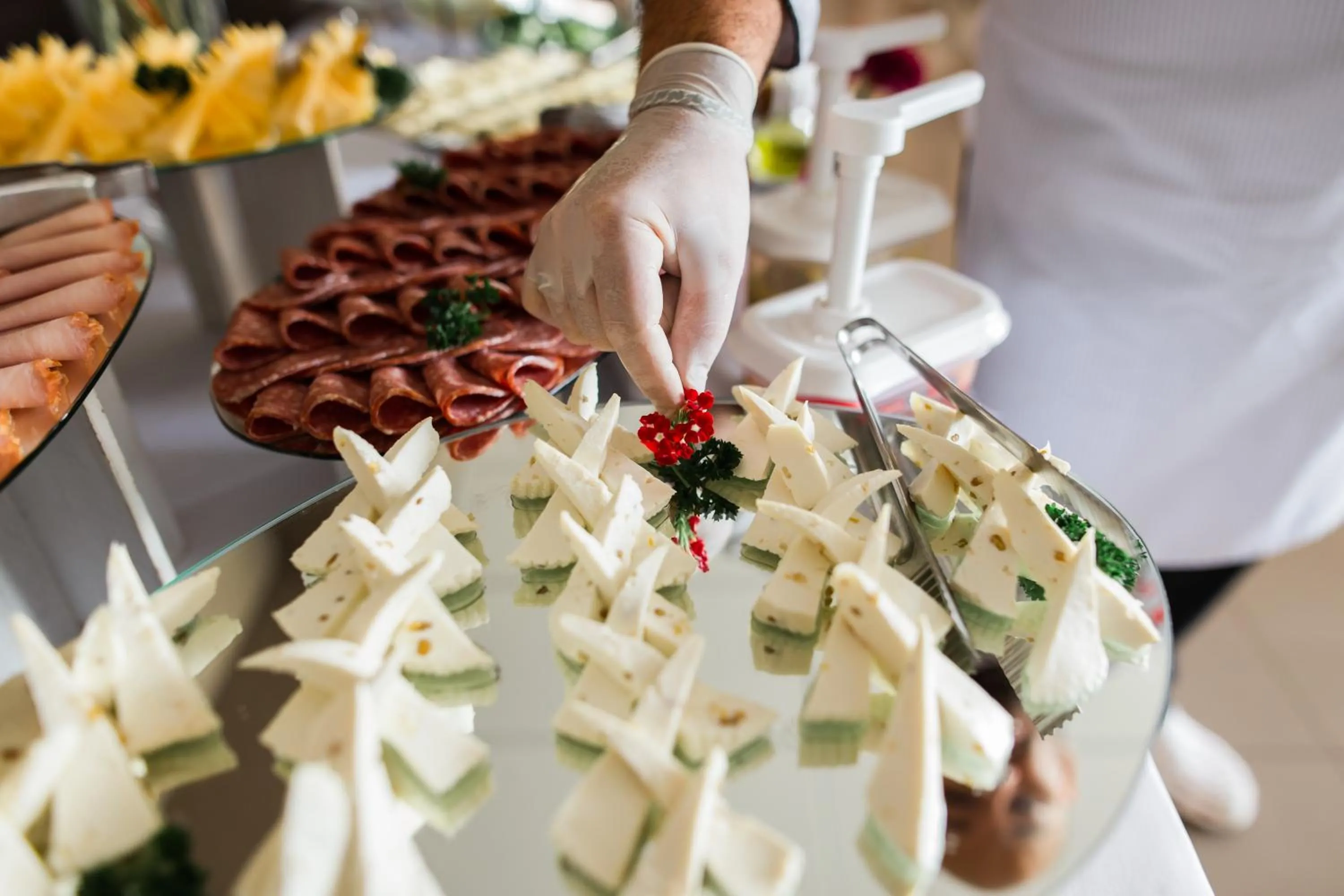 Buffet breakfast in Lviv Ramada Hotel