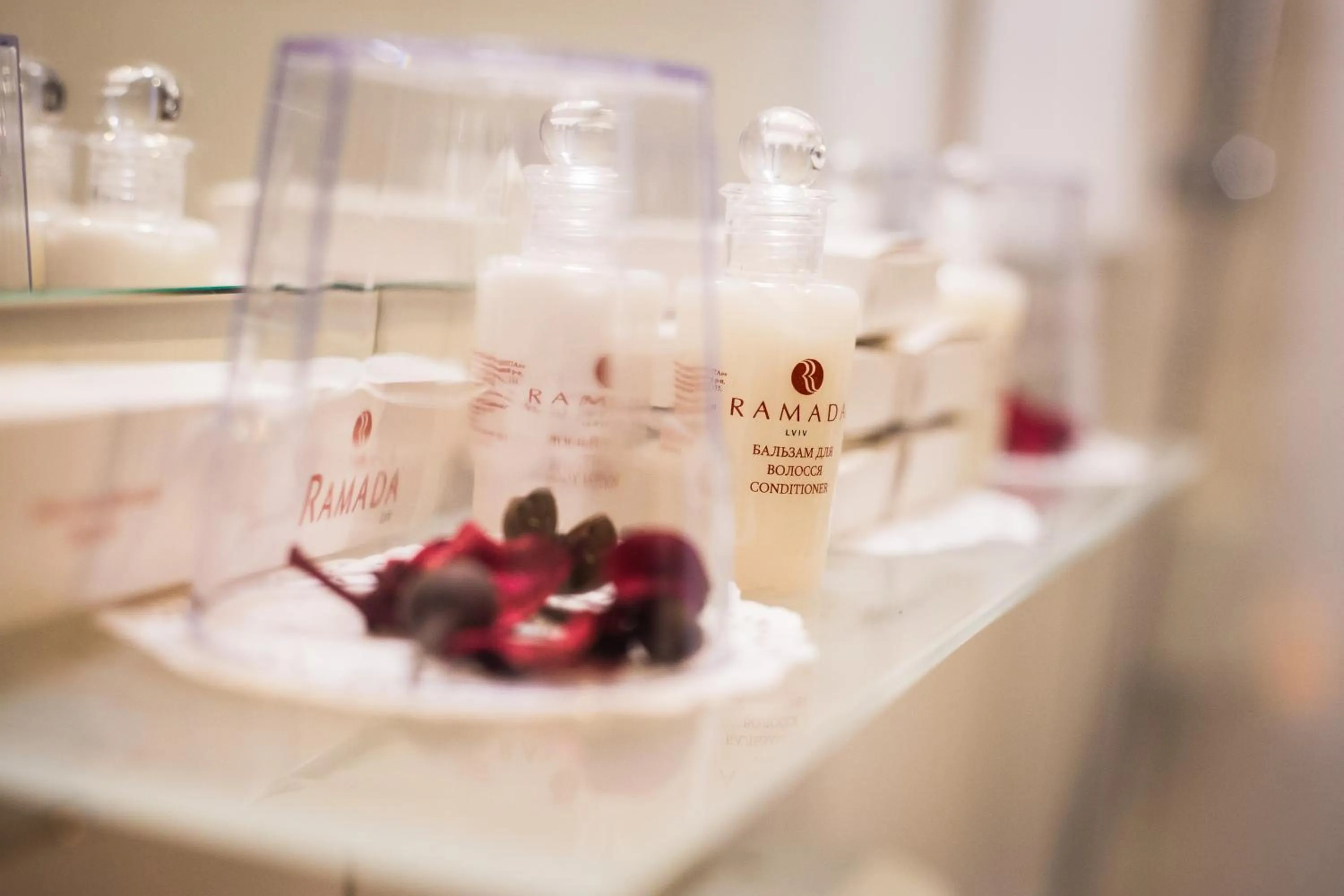 Bathroom in Lviv Ramada Hotel