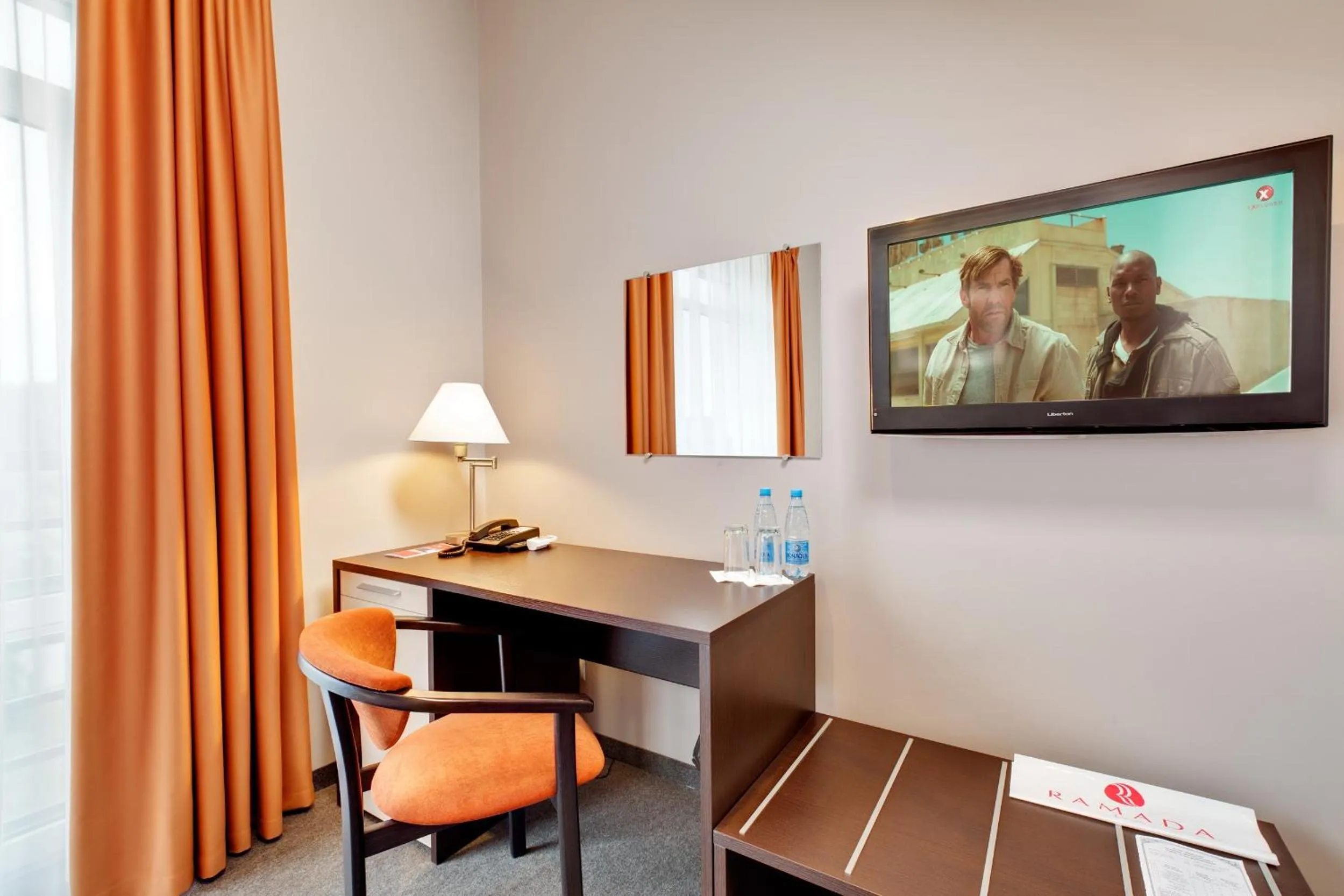 Seating area in Lviv Ramada Hotel