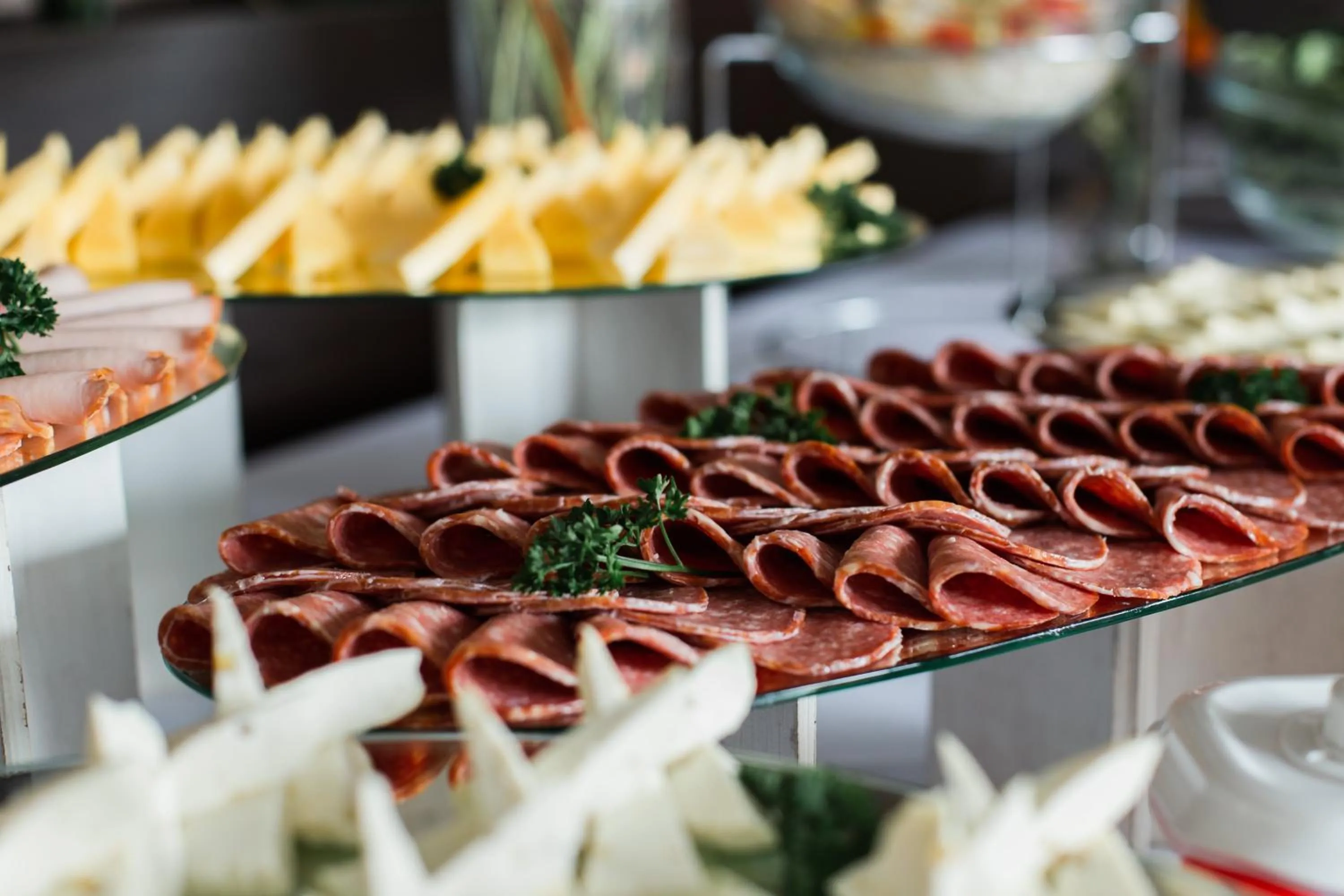 Buffet breakfast in Lviv Ramada Hotel