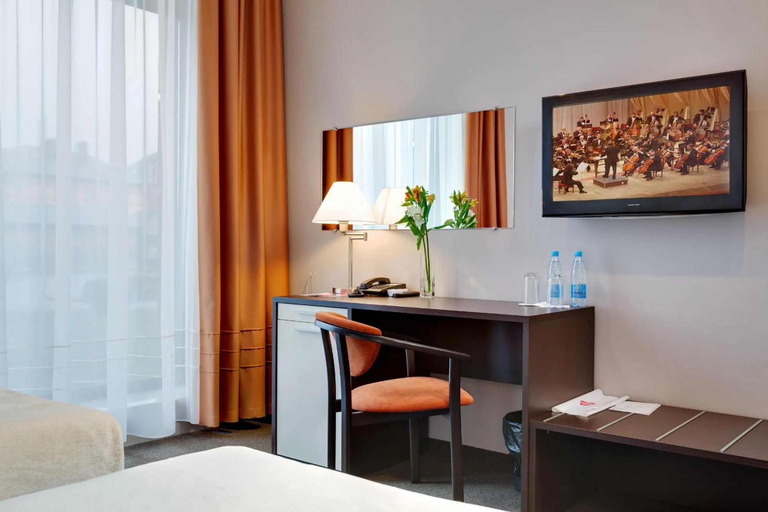 Seating area in Lviv Ramada Hotel