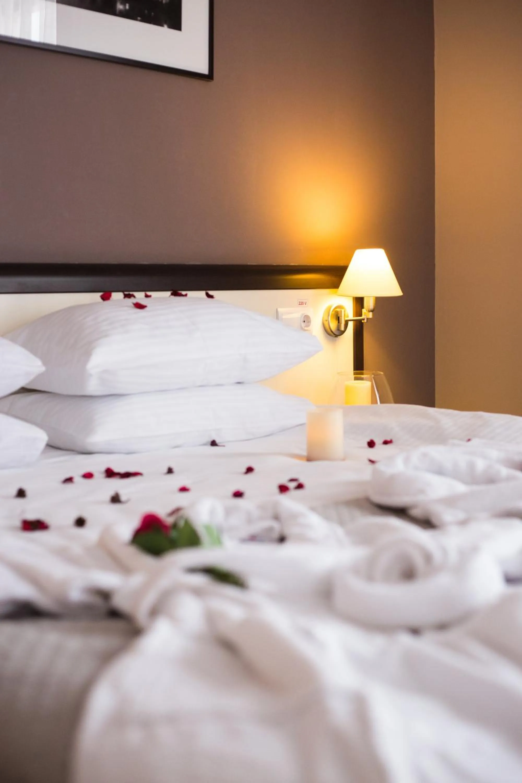 Decorative detail, Bed in Lviv Ramada Hotel