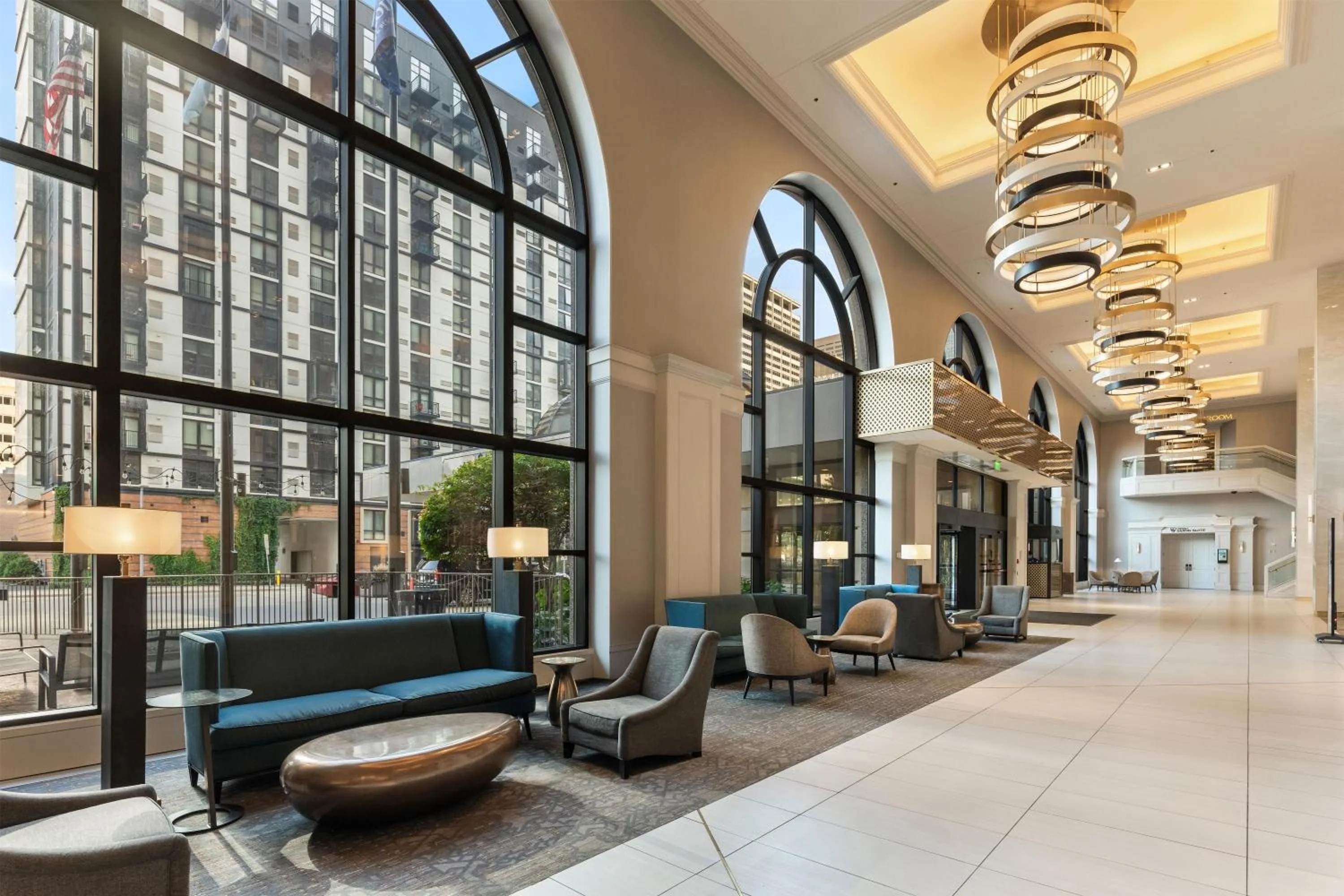 Lobby or reception in Hilton Minneapolis