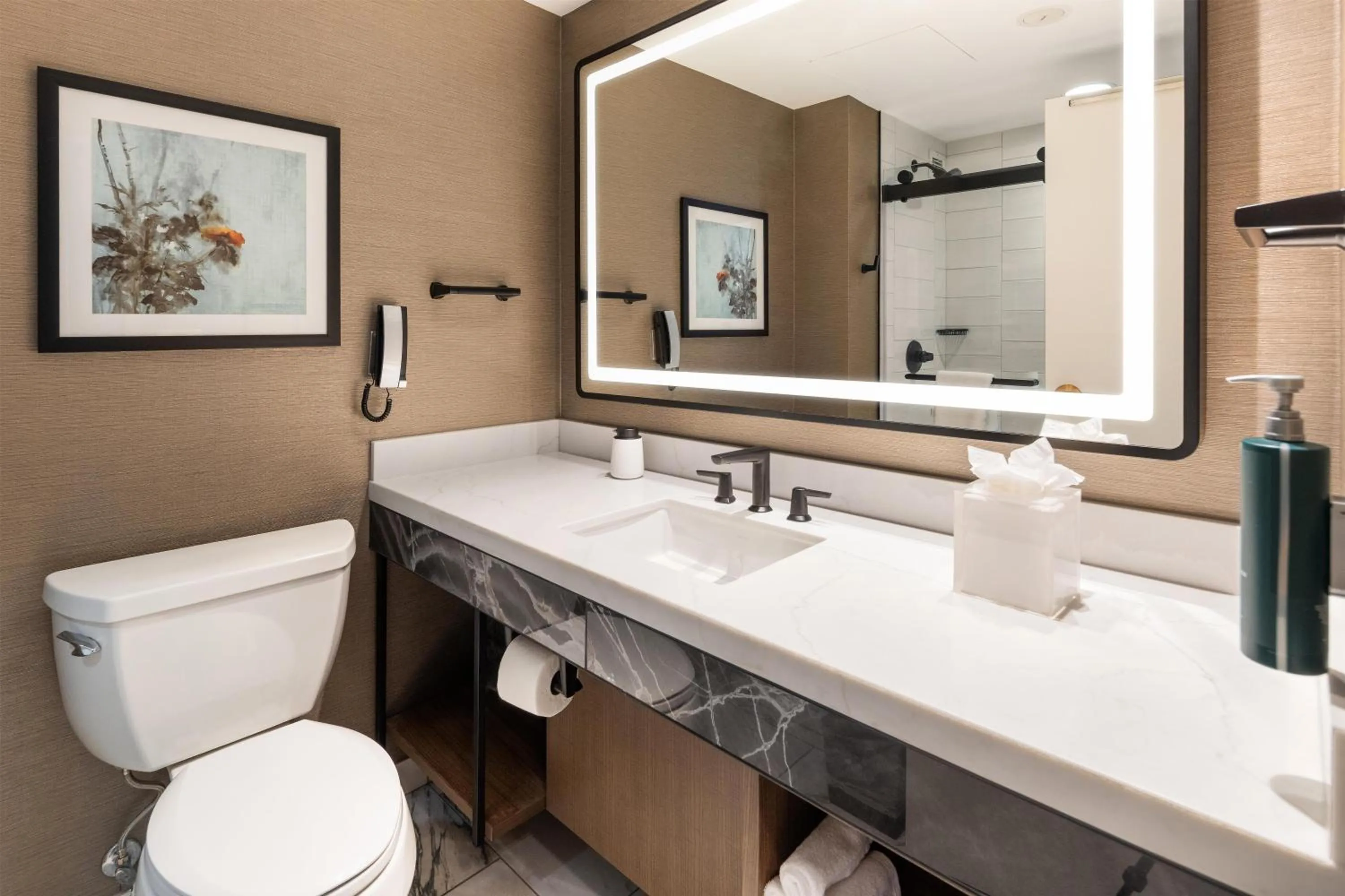 Bathroom in Hilton Minneapolis