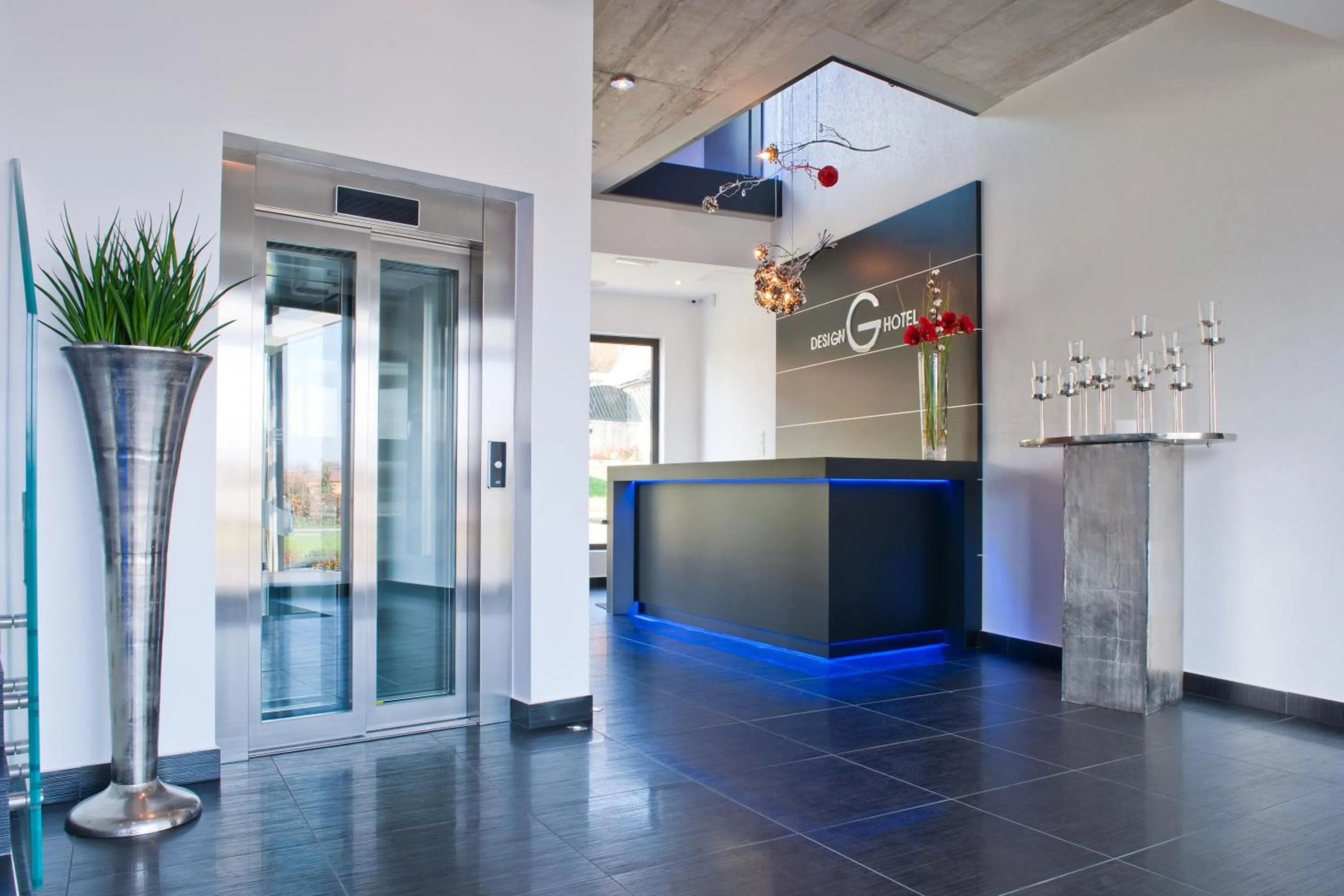 Lobby or reception in G Design Hotel