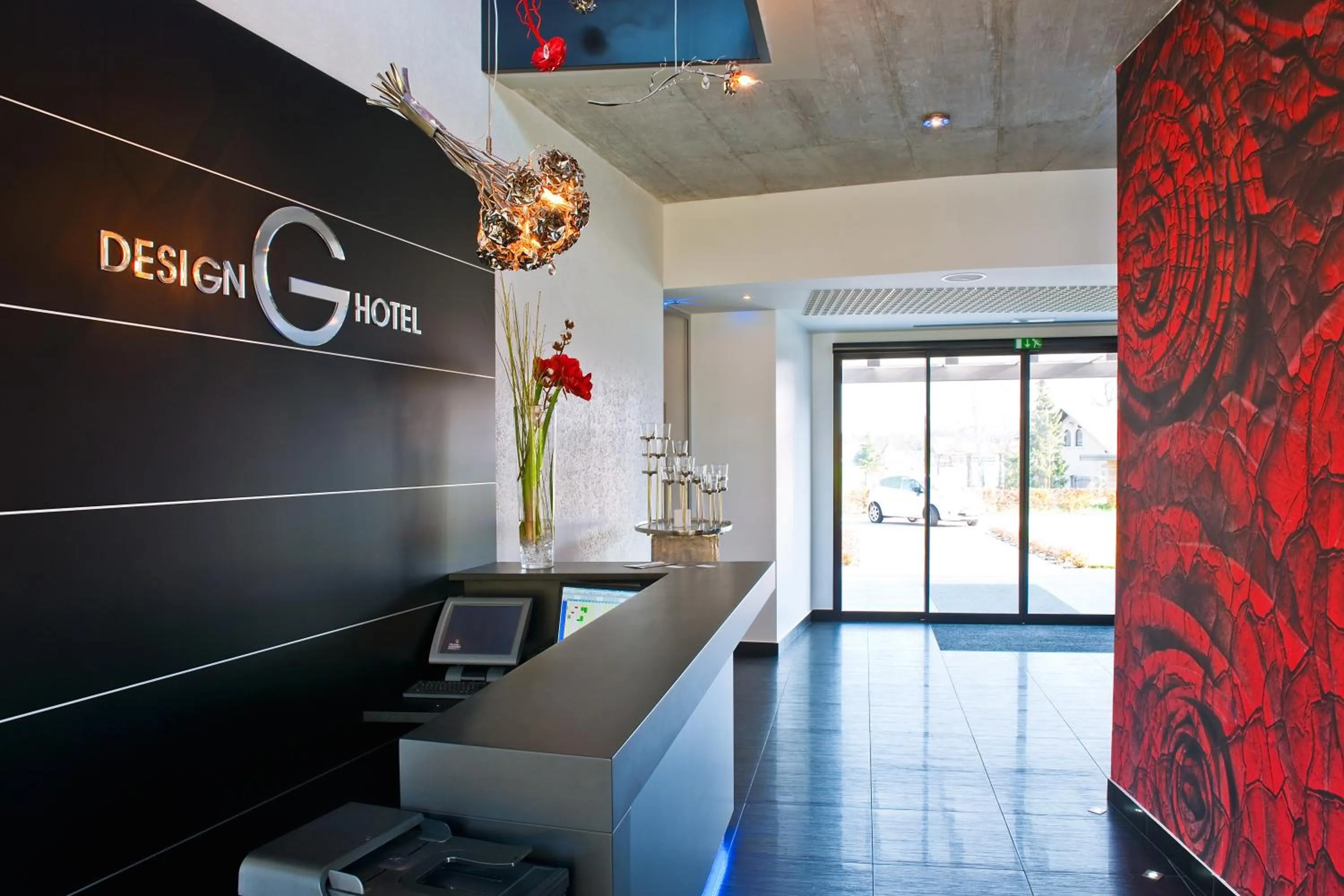 Lobby or reception in G Design Hotel