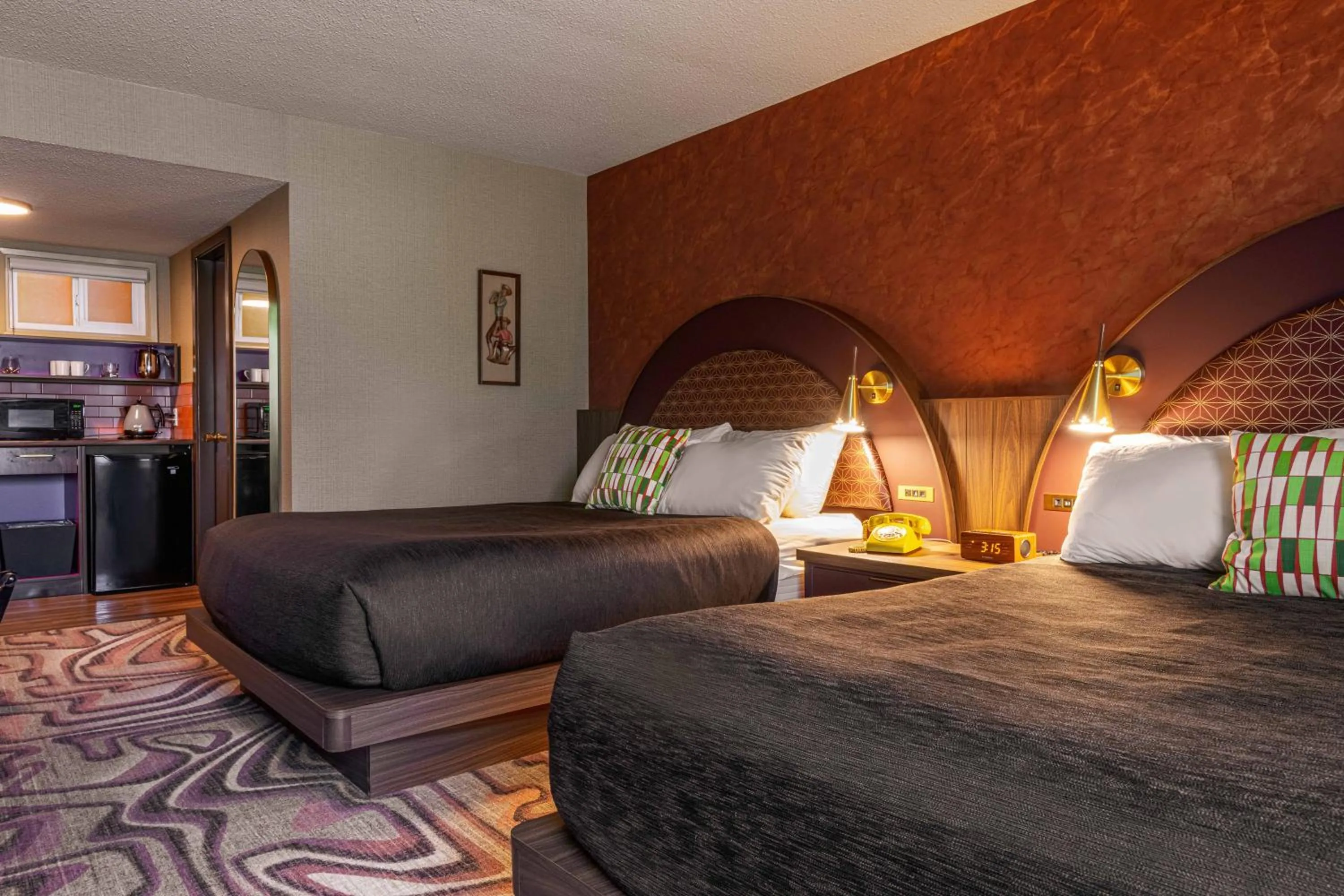 Bed in Hotel Zed Victoria