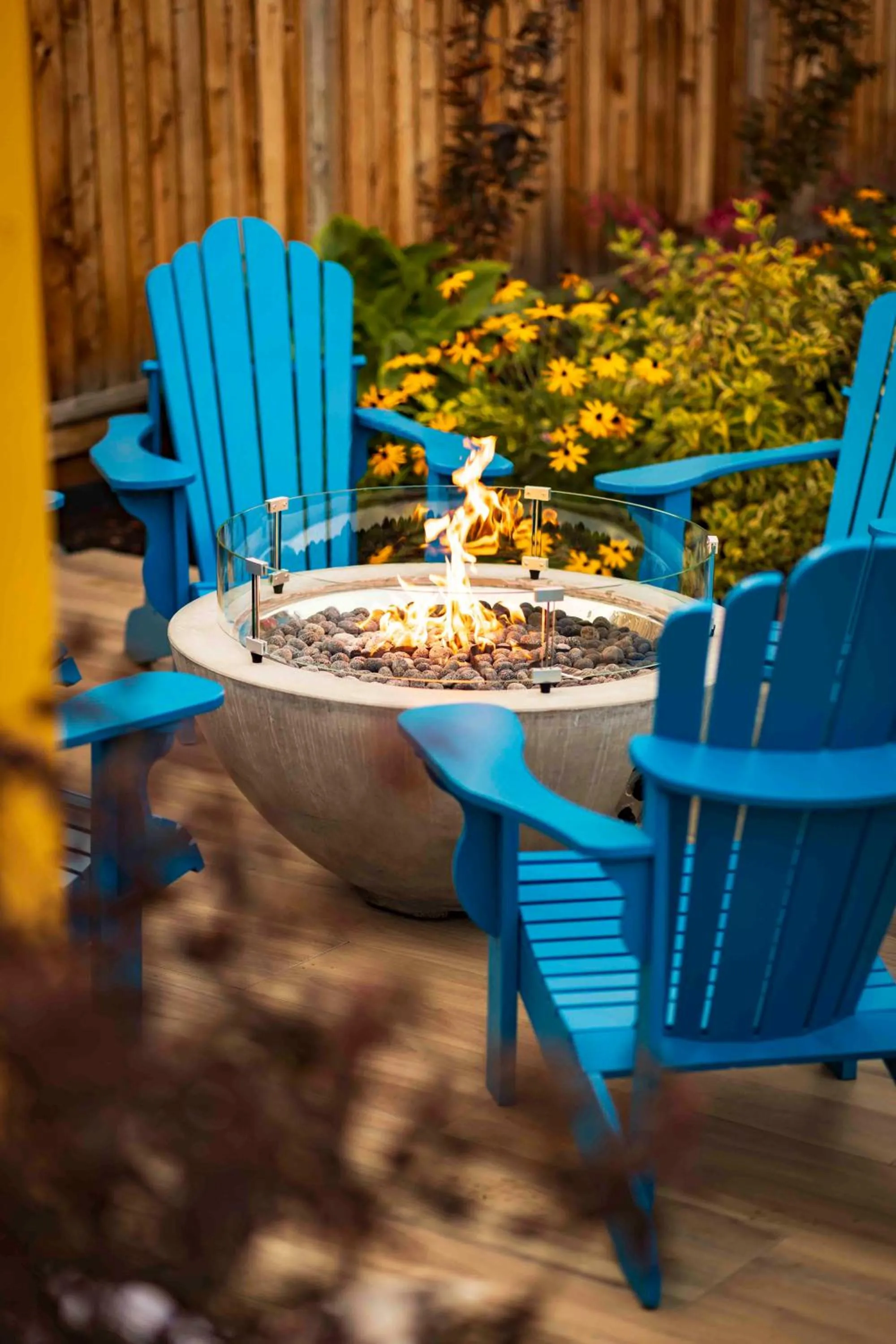 Patio in Hotel Zed Victoria