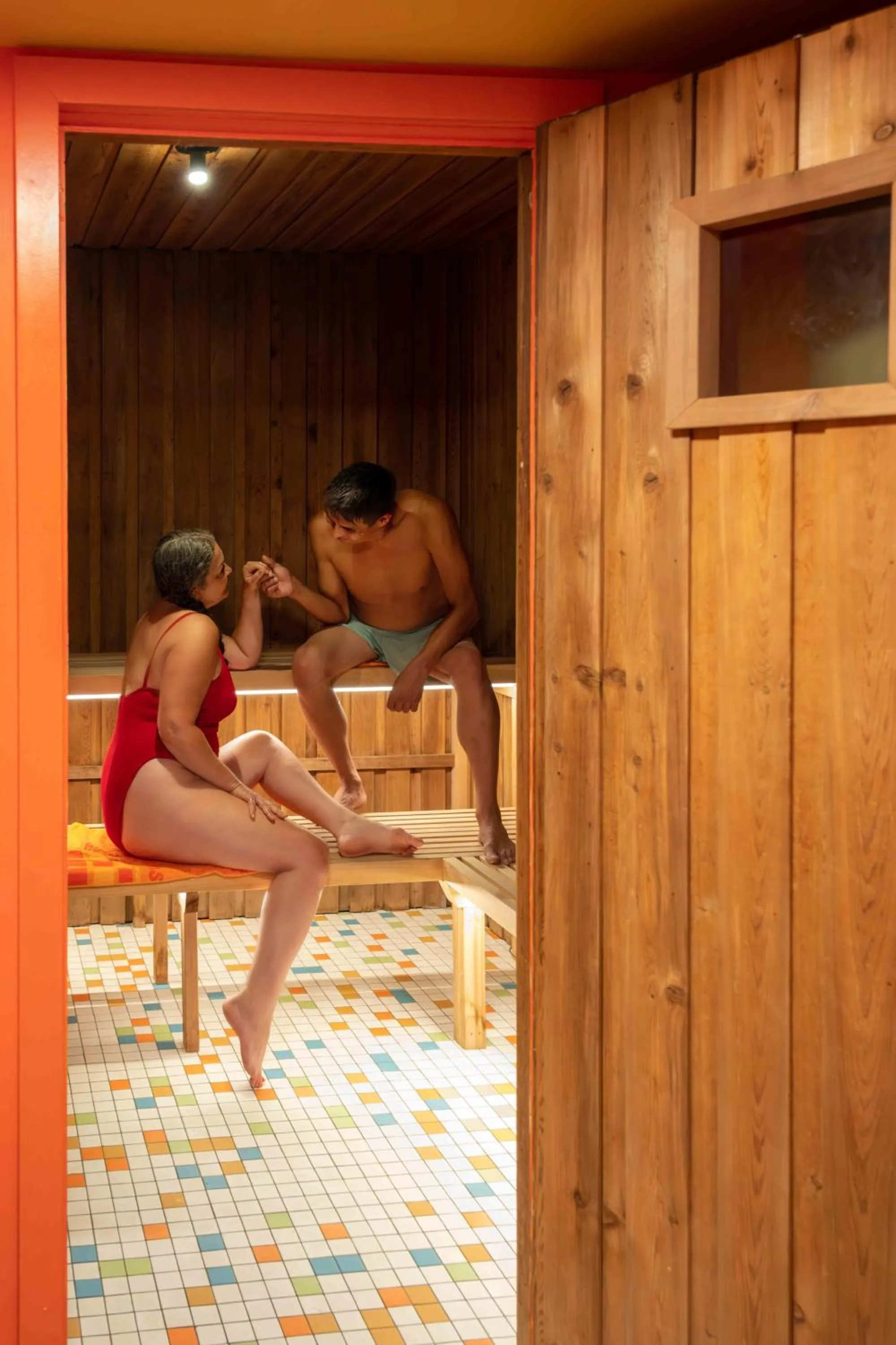 Sauna in Hotel Zed Victoria