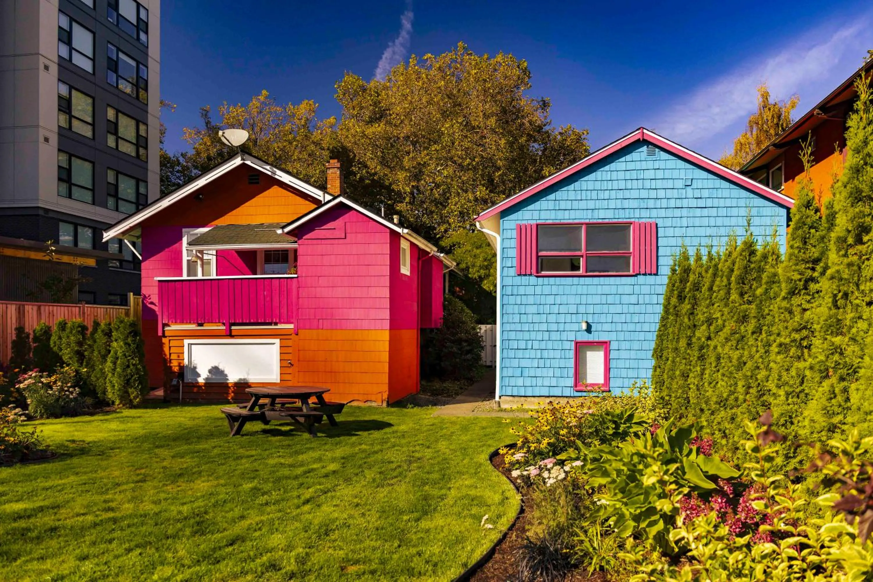 Patio in Hotel Zed Victoria