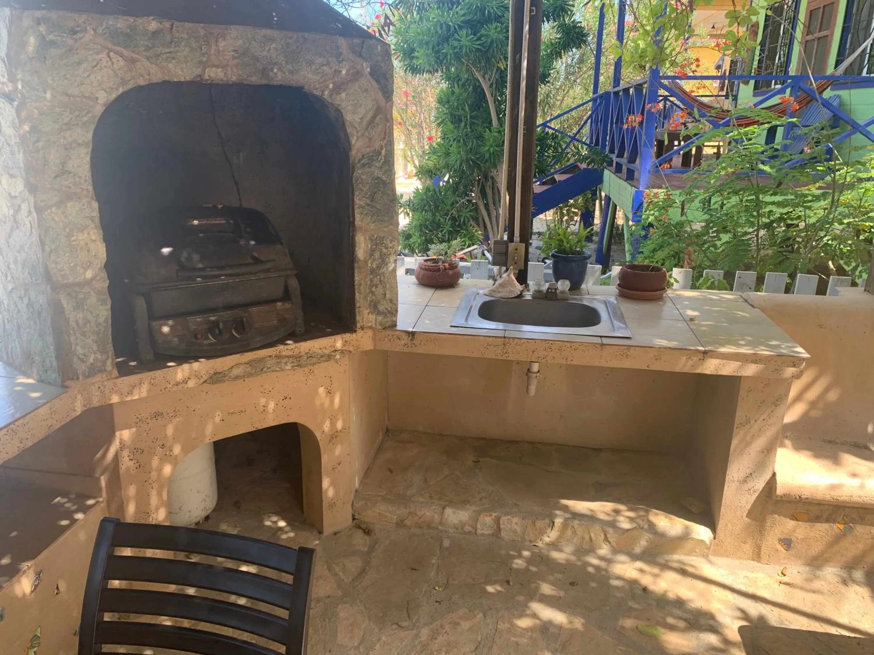 Patio in All Seasons Belize