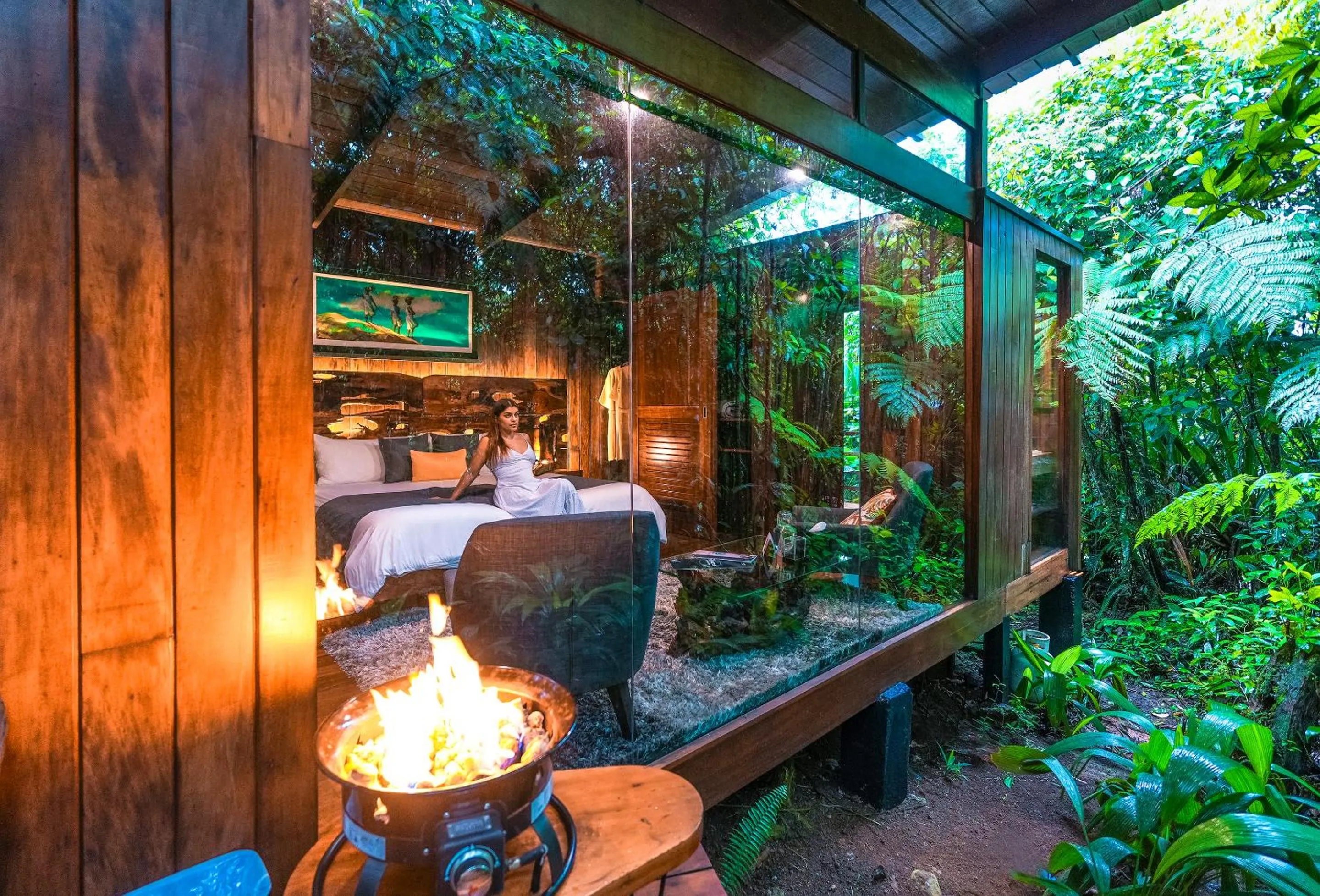 Garden view in Ecolirios Boutique Hotel & Villas