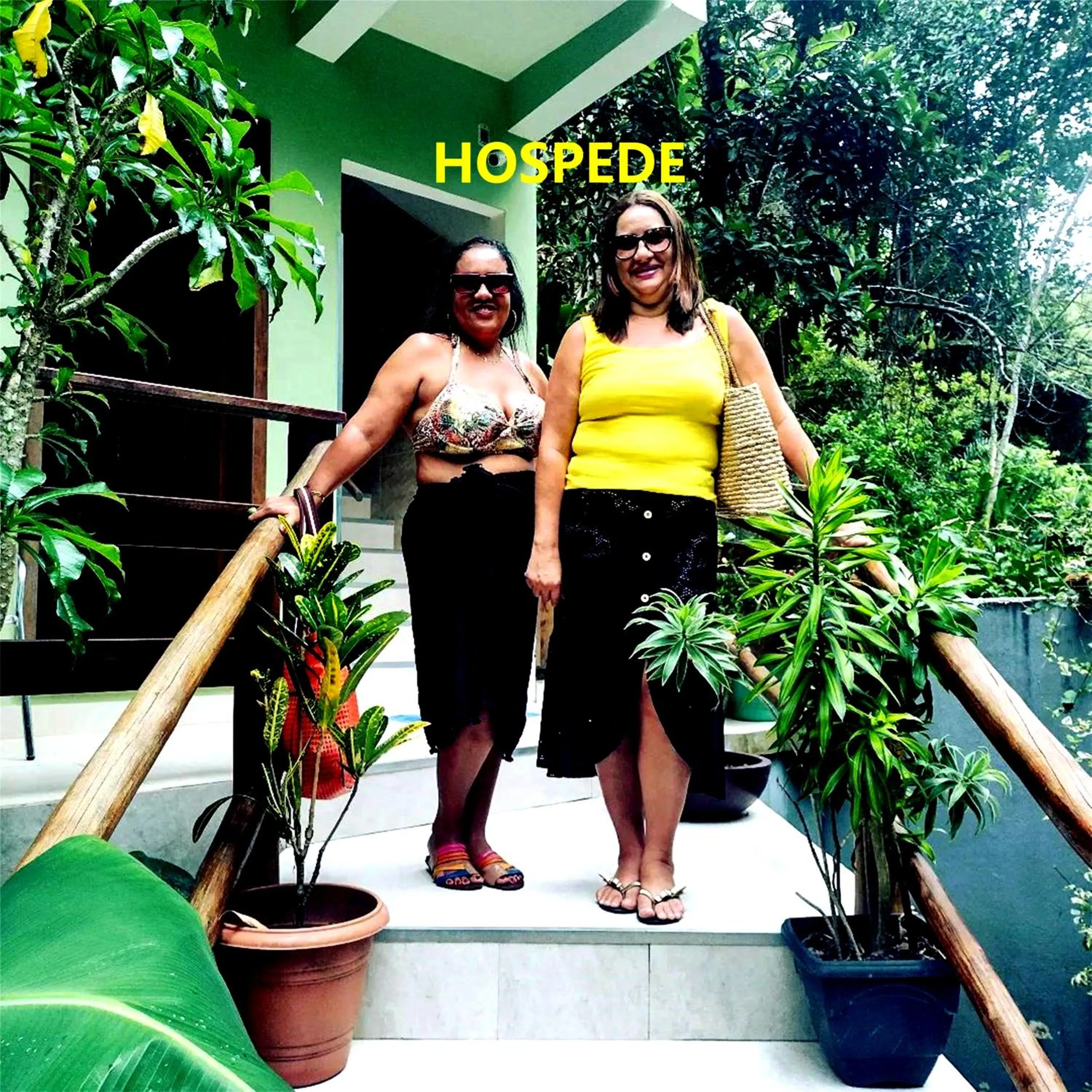 Guests in Pousada Lagoa Flat