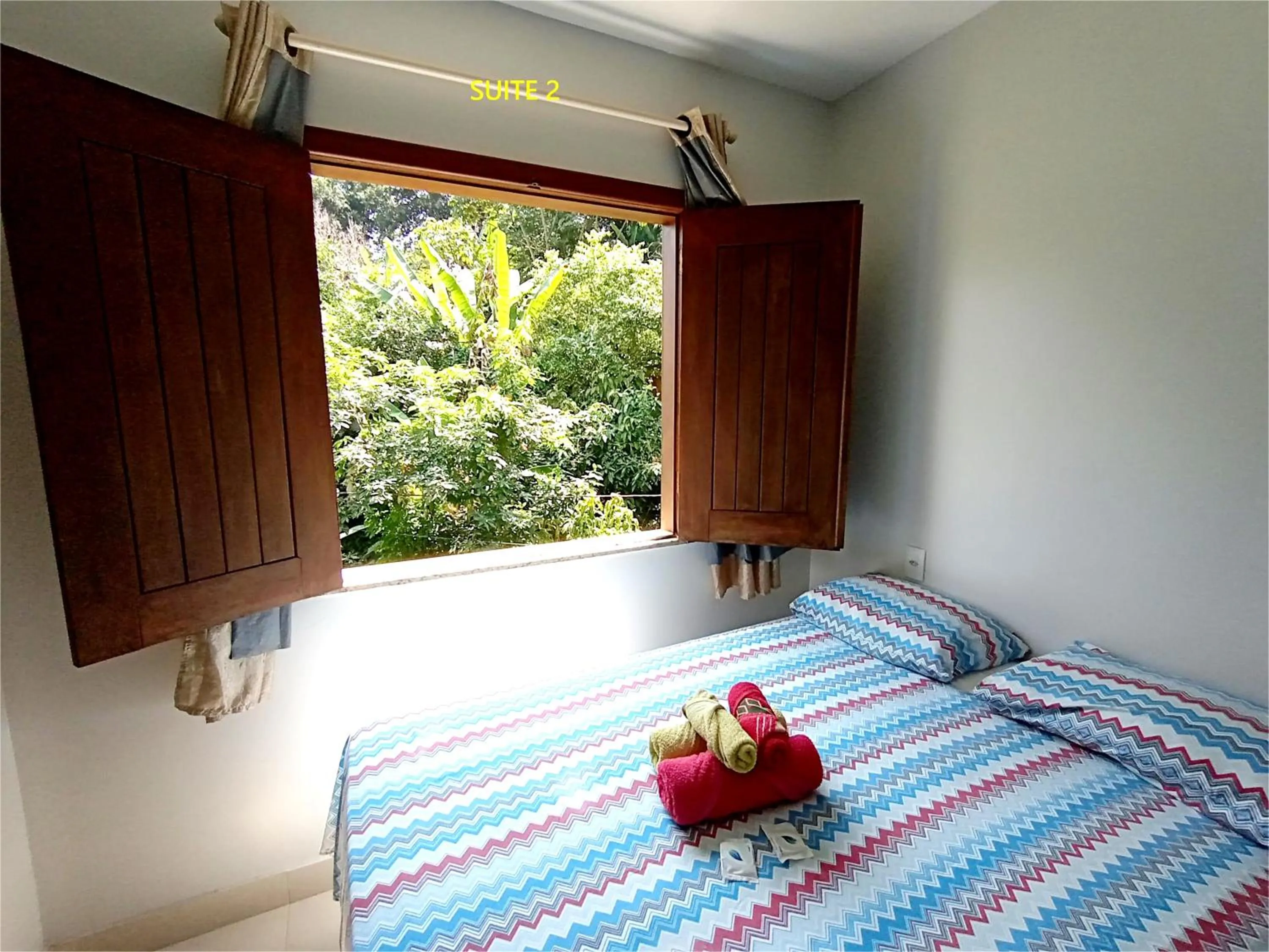 Bed in Pousada Lagoa Flat