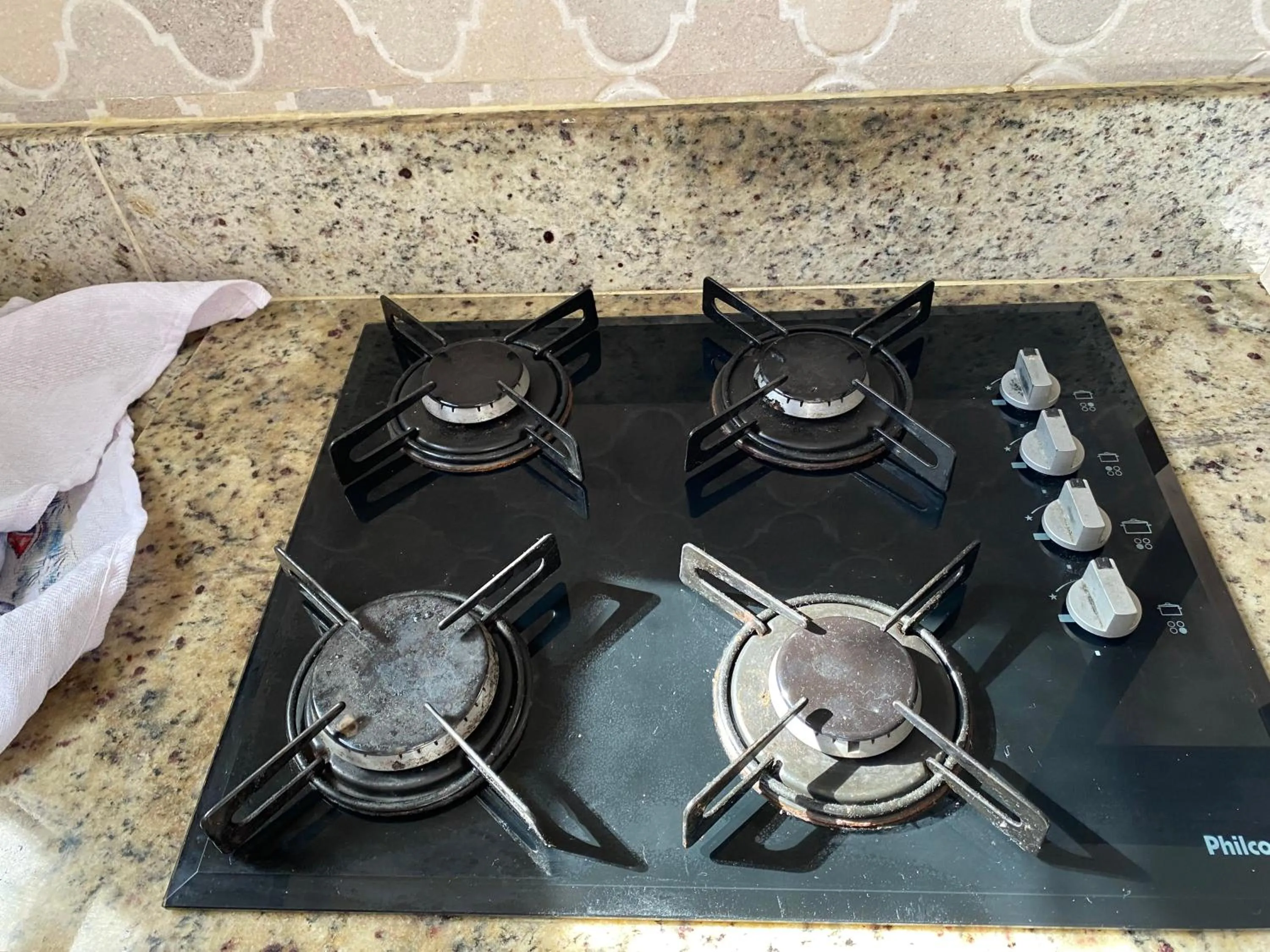 stove in Pousada Lagoa Flat