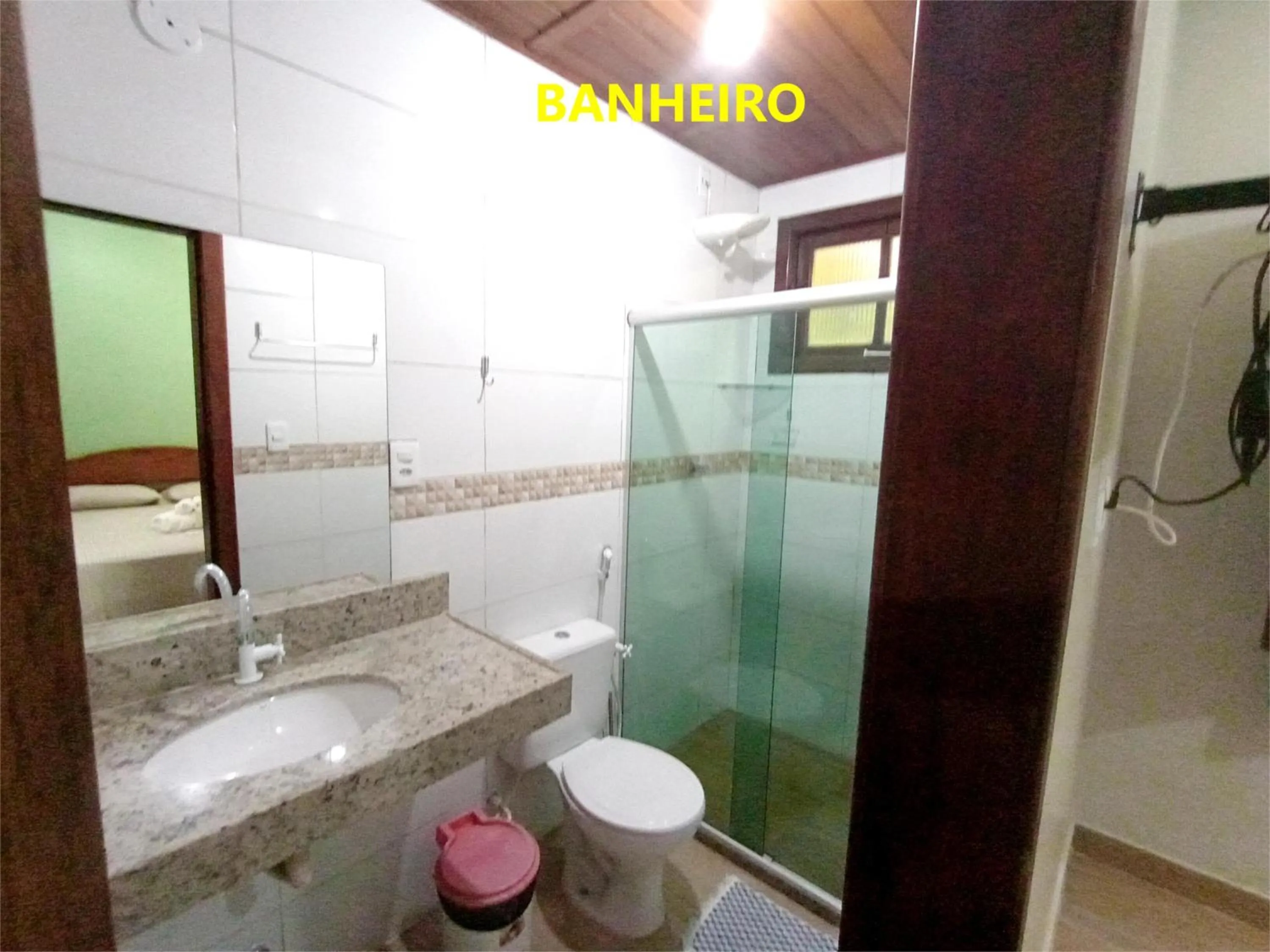 Shower in Pousada Lagoa Flat