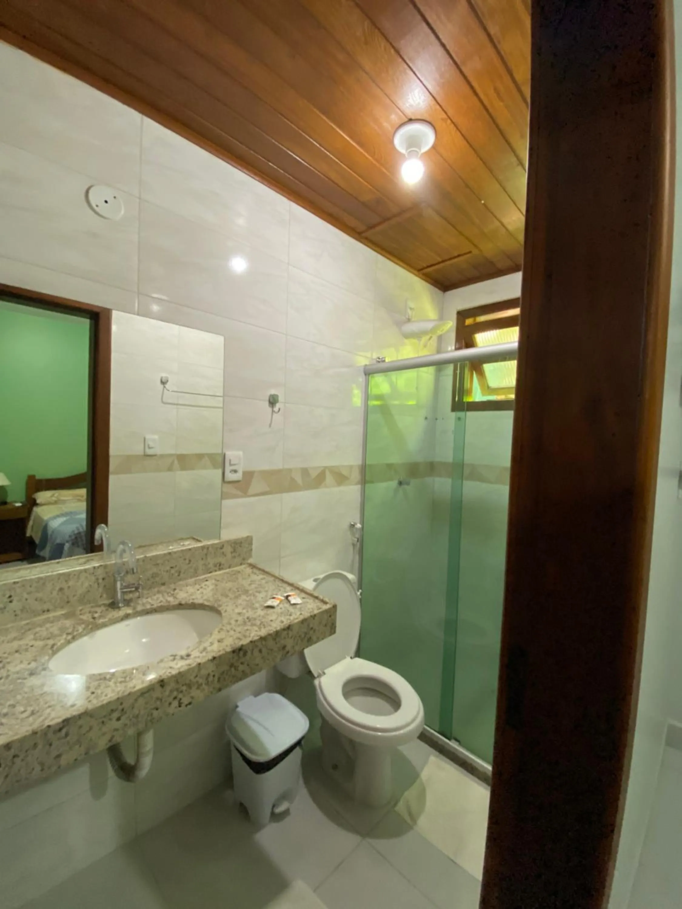 Shower in Pousada Lagoa Flat