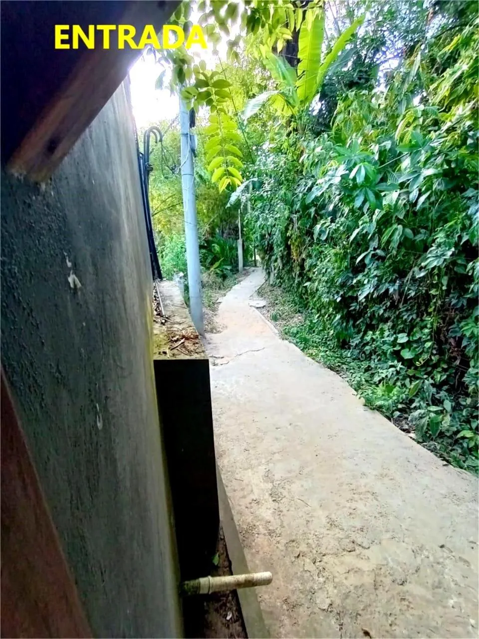 Quiet street view in Pousada Lagoa Flat