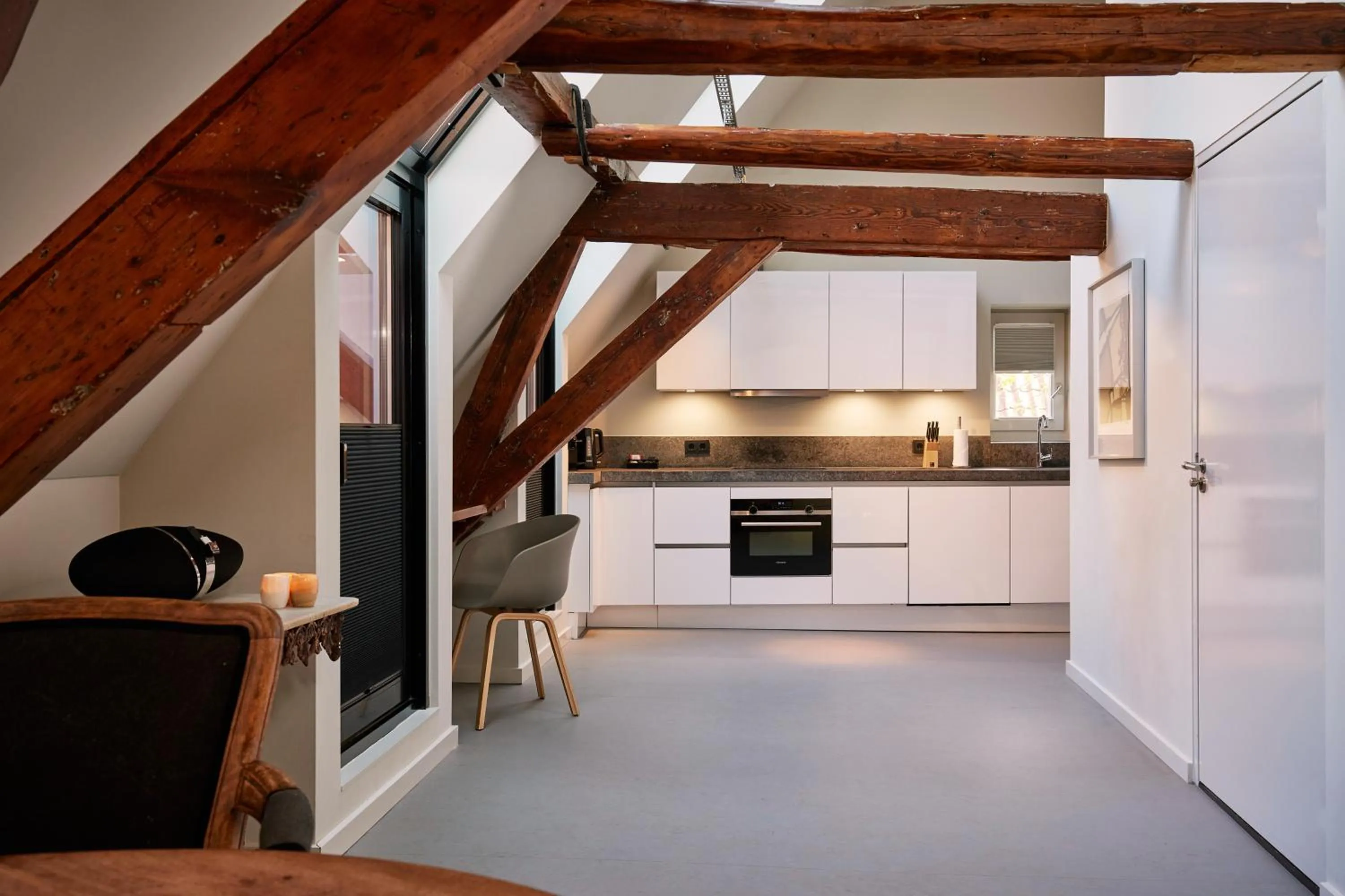 Kitchen or kitchenette in Hotel Miss Blanche