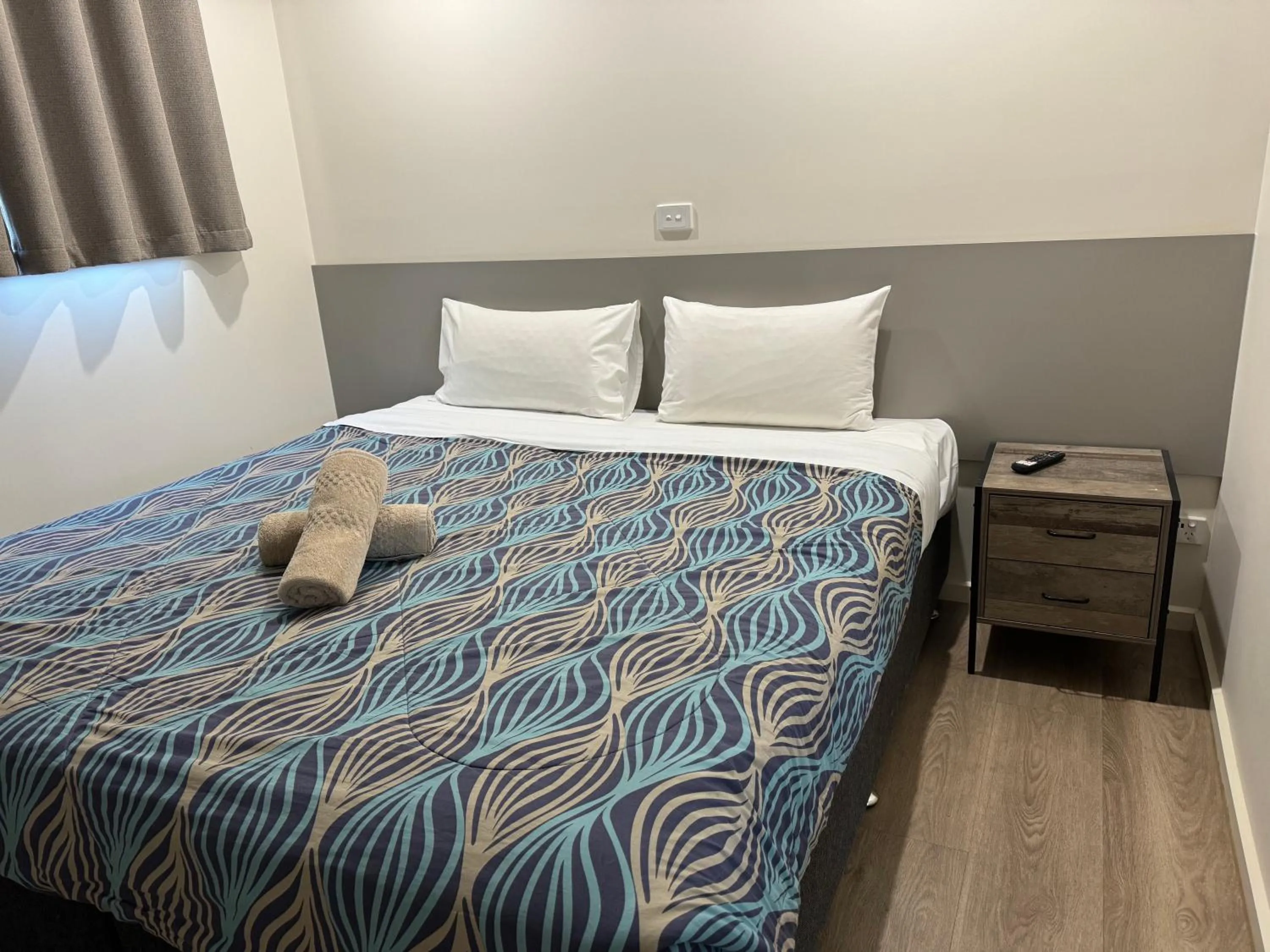 Bed in Paringa Caravan Park