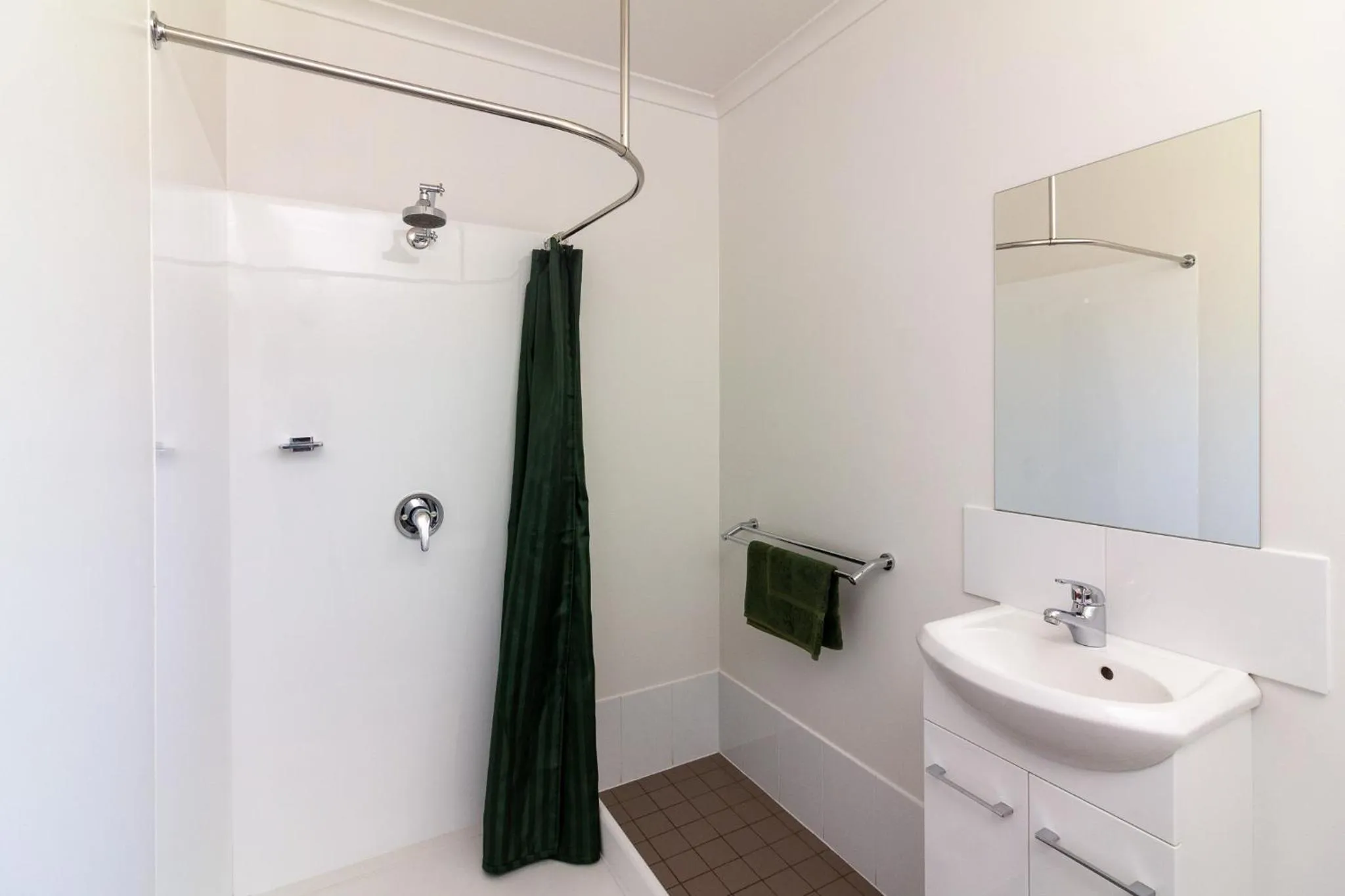 Shower in Paringa Caravan Park