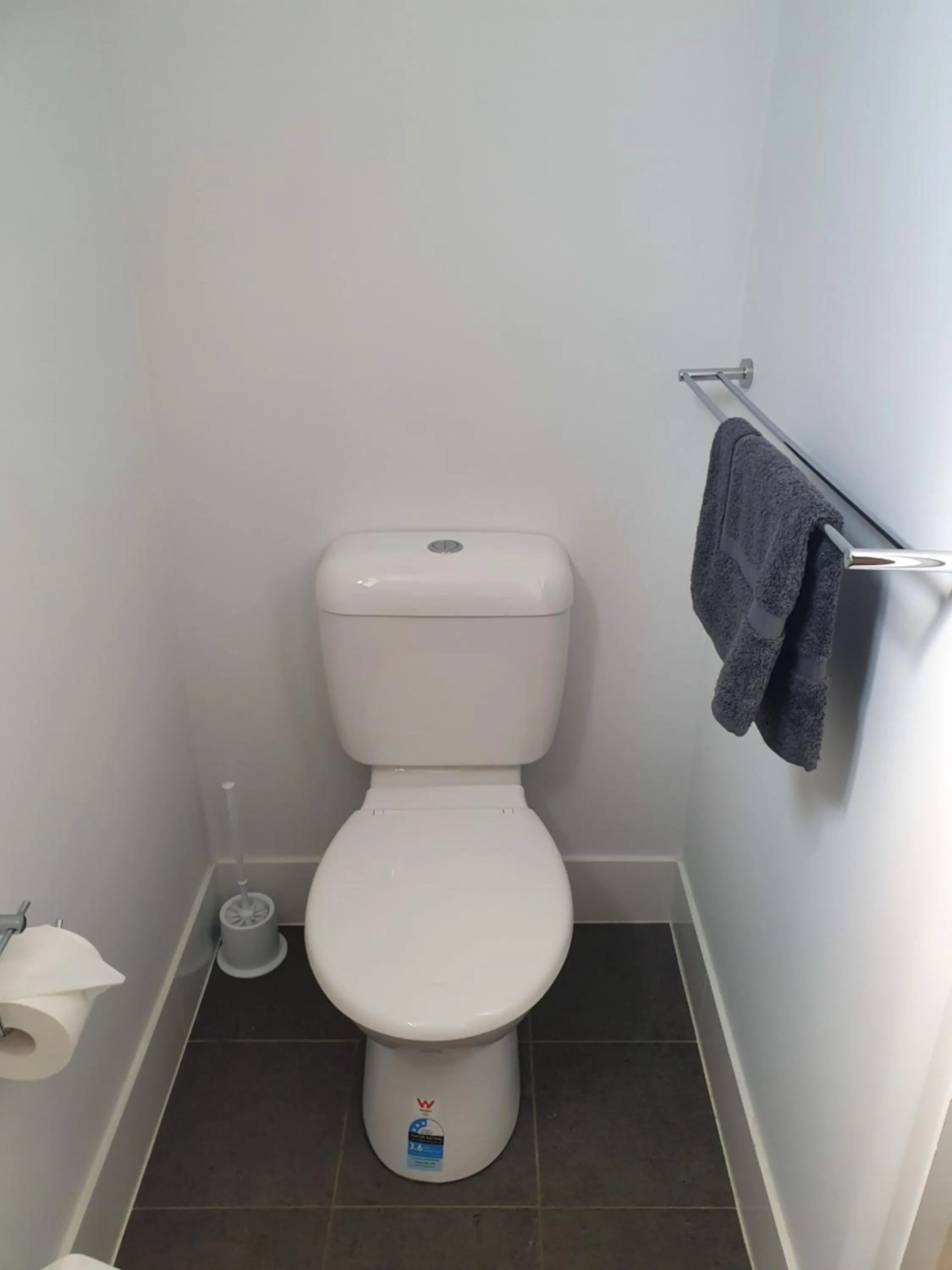 Toilet in Paringa Caravan Park