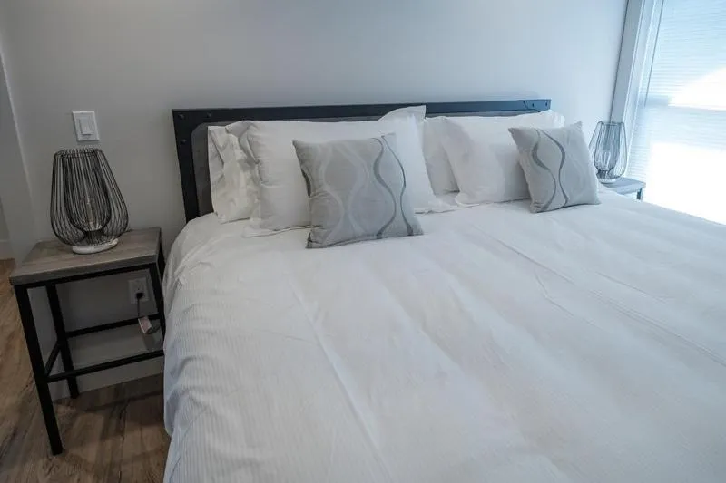 Bed in The Victorian Luxury Suites