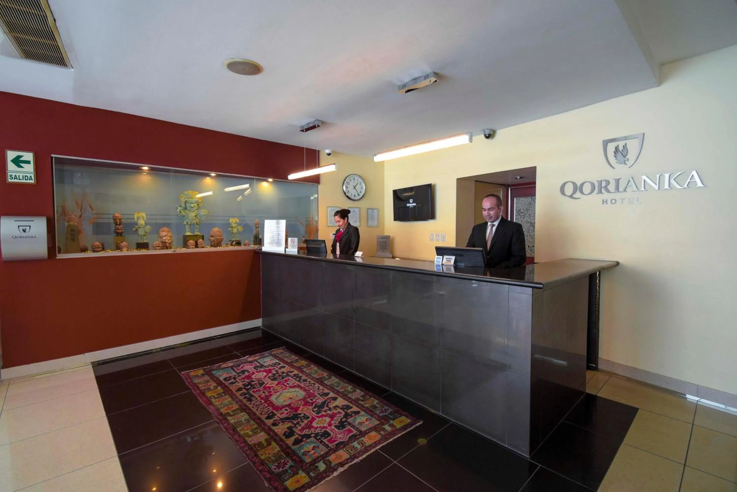 Lobby or reception in Qorianka Hotel