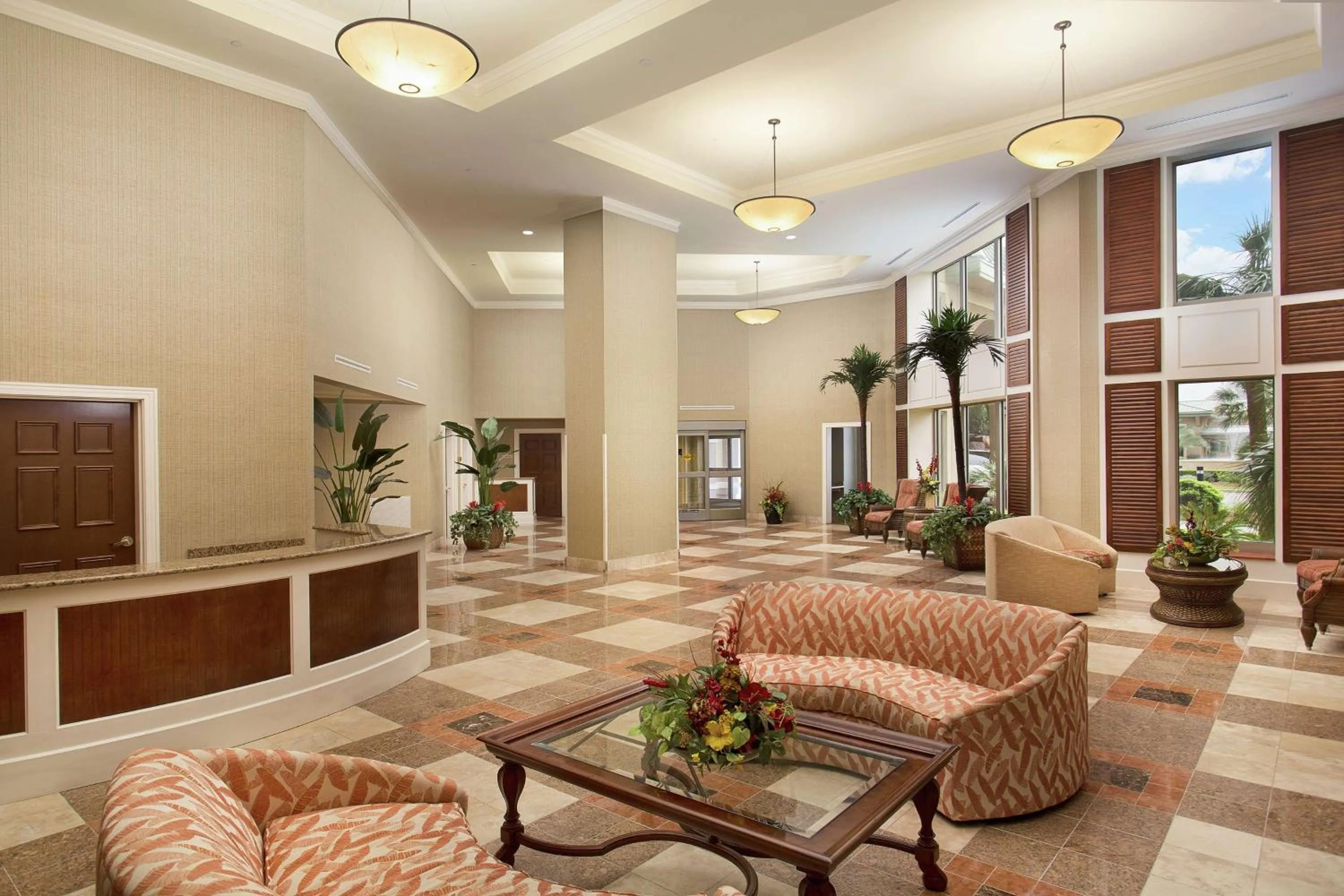Lobby or reception in Royale Palms Condominiums