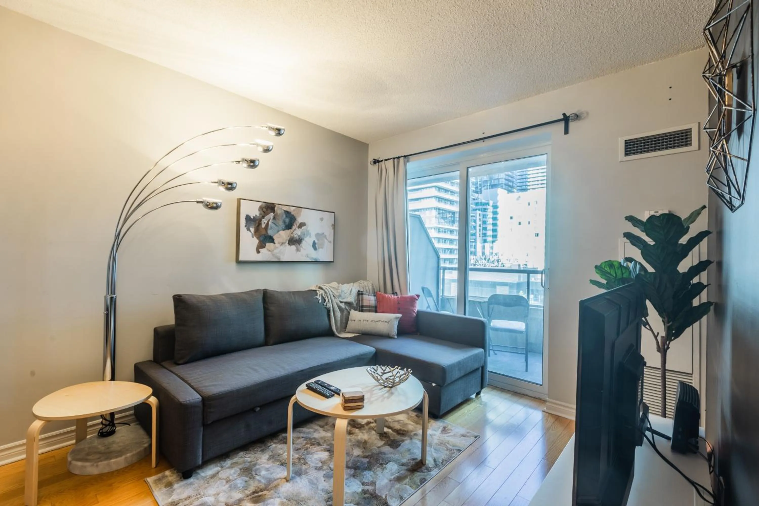 Living room in AOC Suites - Heart of Downtown Condo