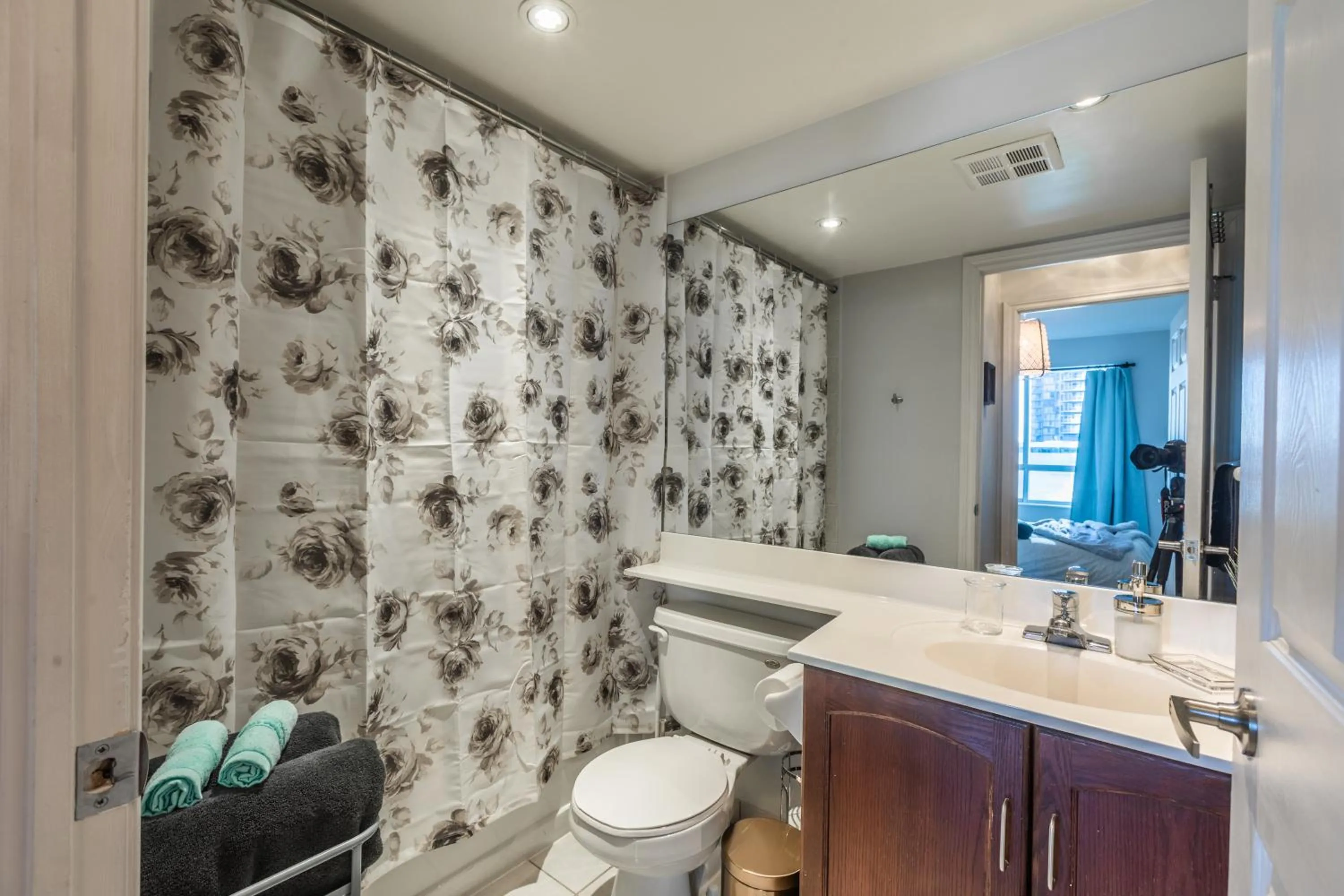Bathroom in AOC Suites - Heart of Downtown Condo