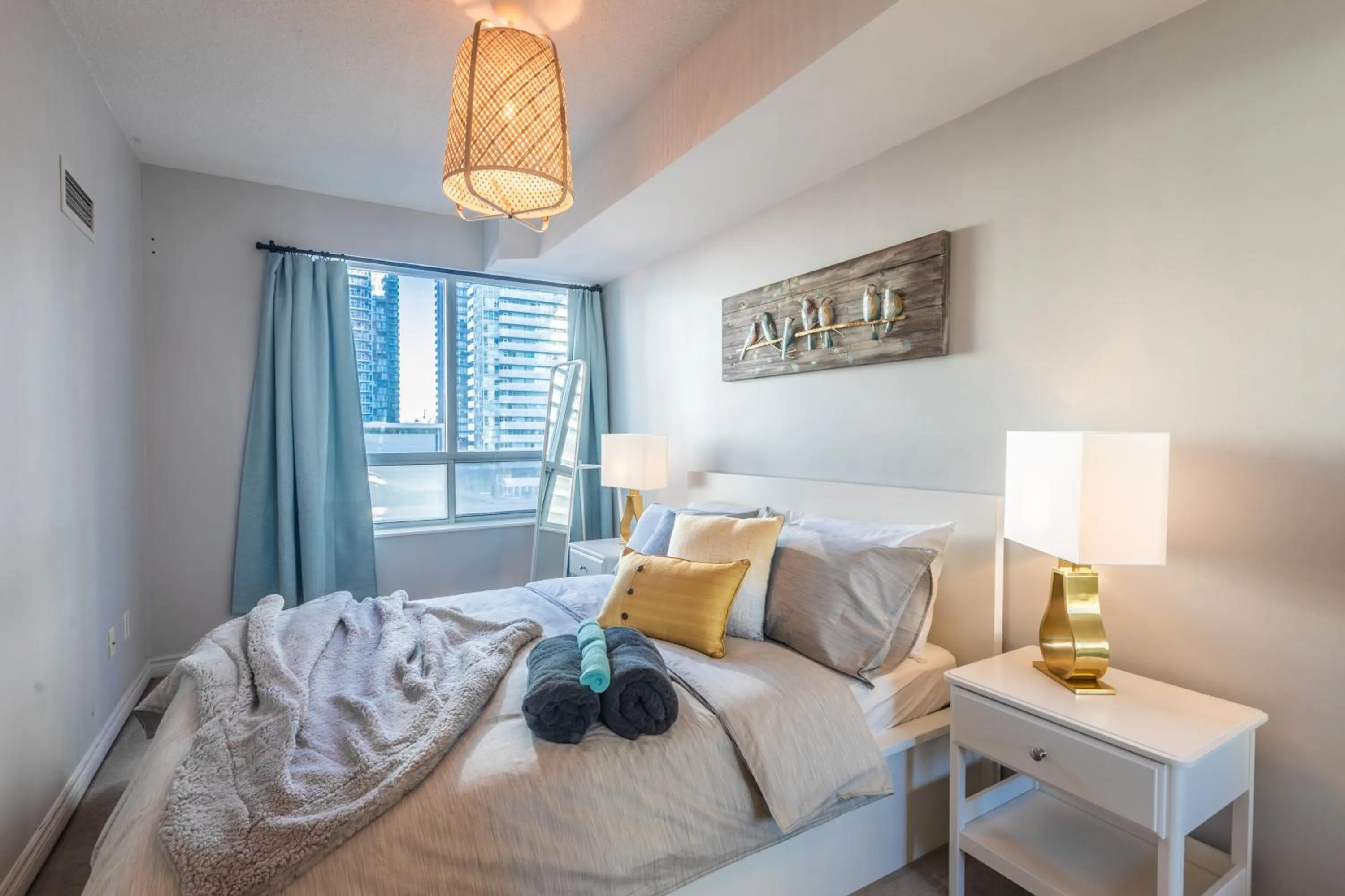 Bedroom, Bed in AOC Suites - Heart of Downtown Condo