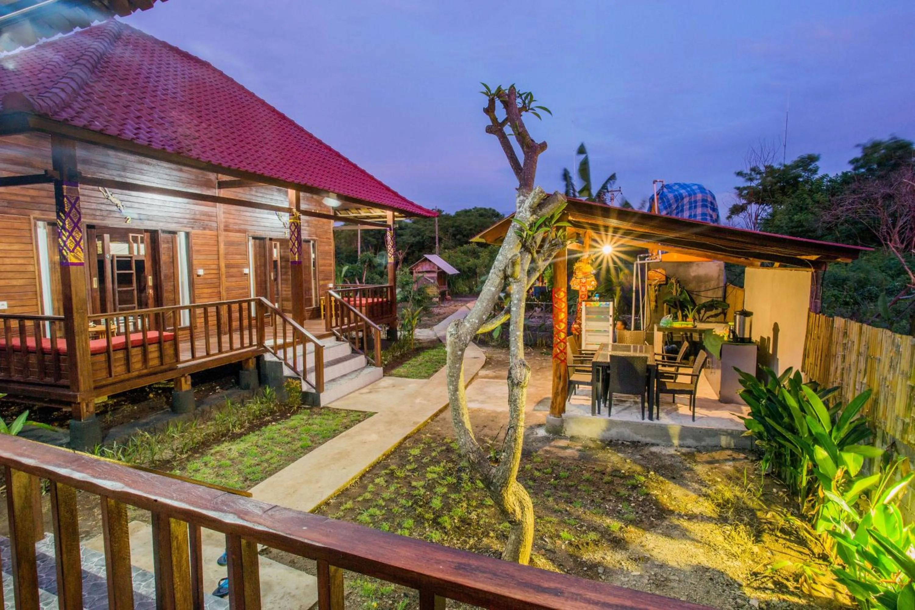 Property building in Uma Hostel Lembongan