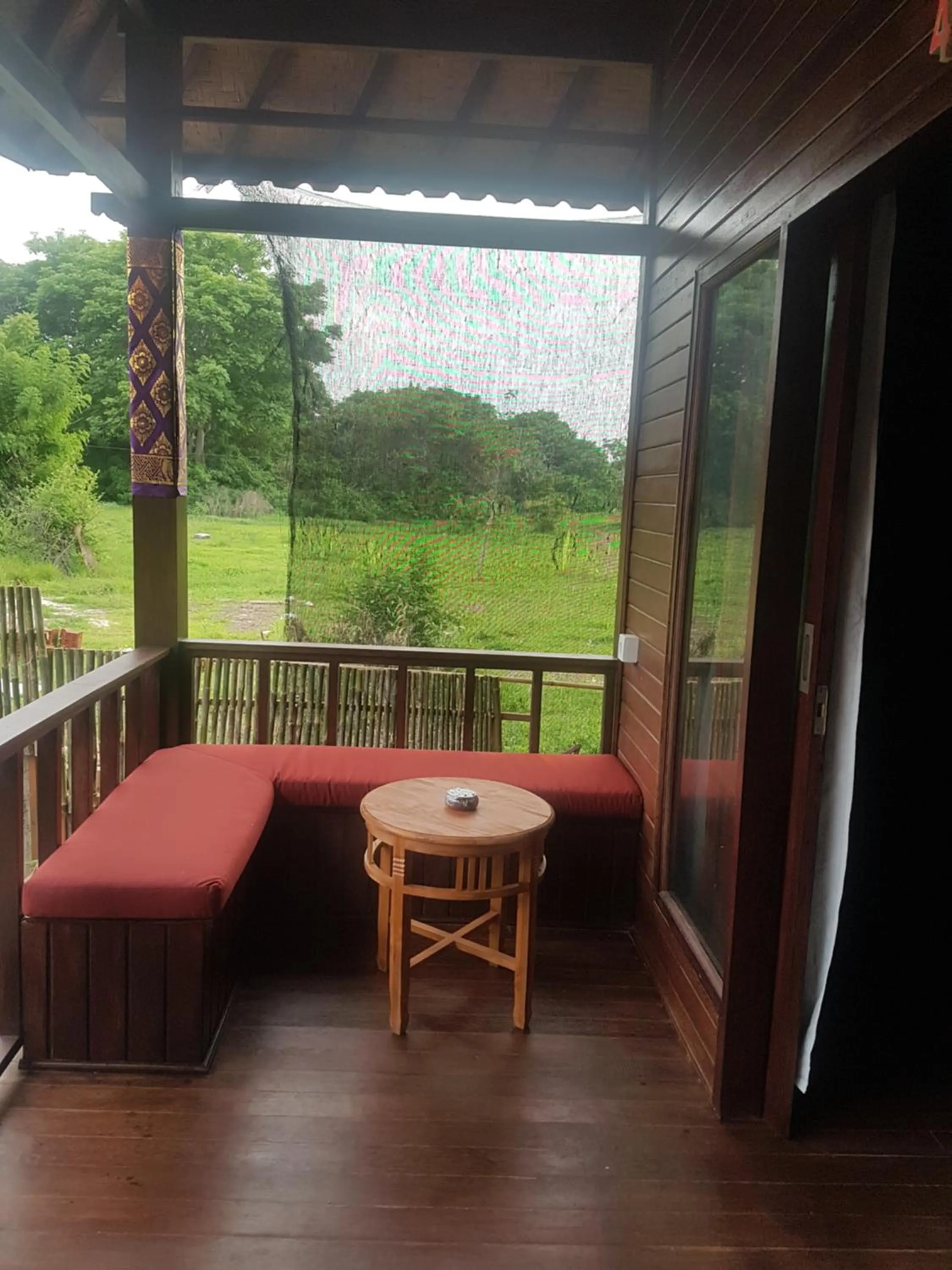 Seating area in Uma Hostel Lembongan