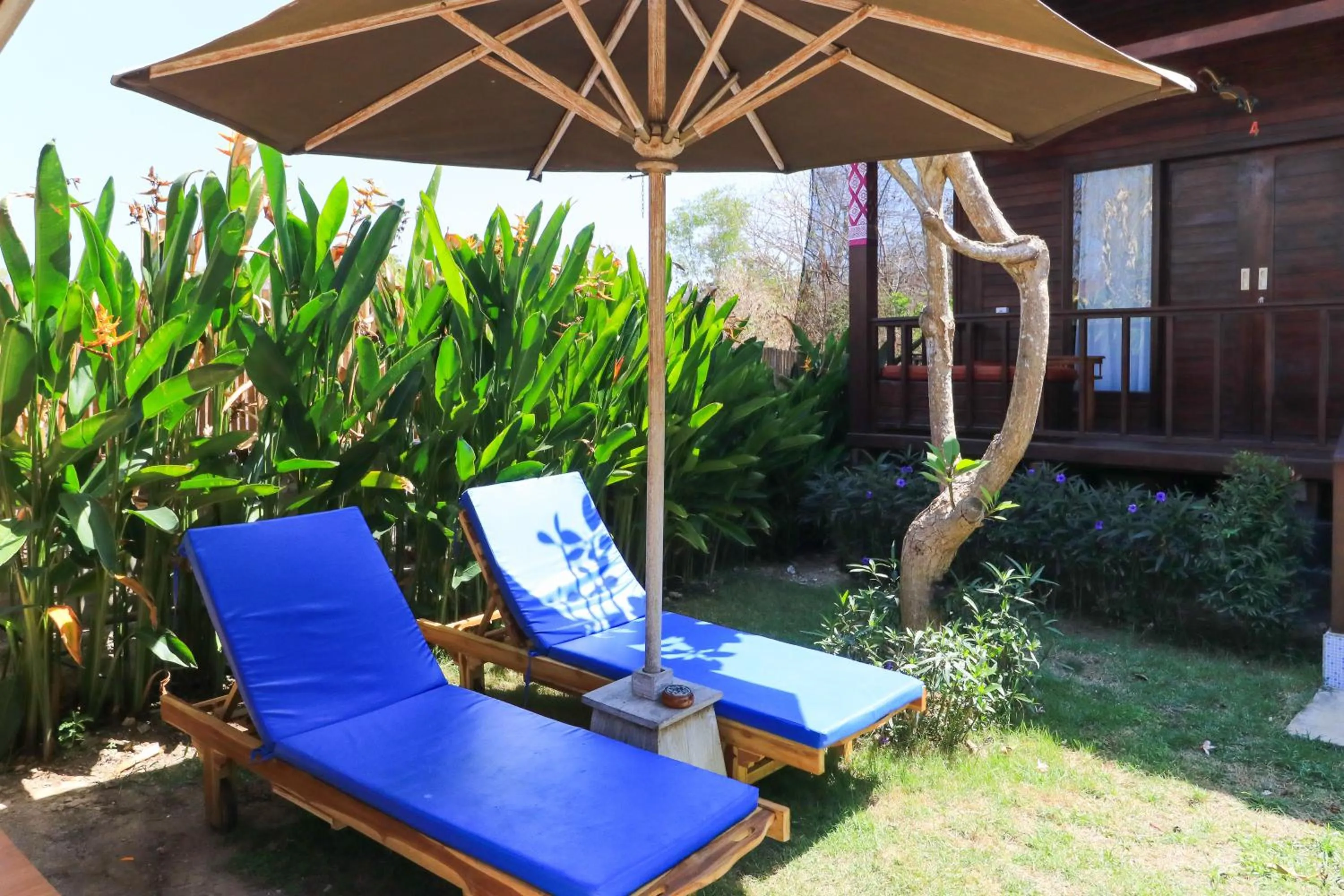 Garden in Uma Hostel Lembongan