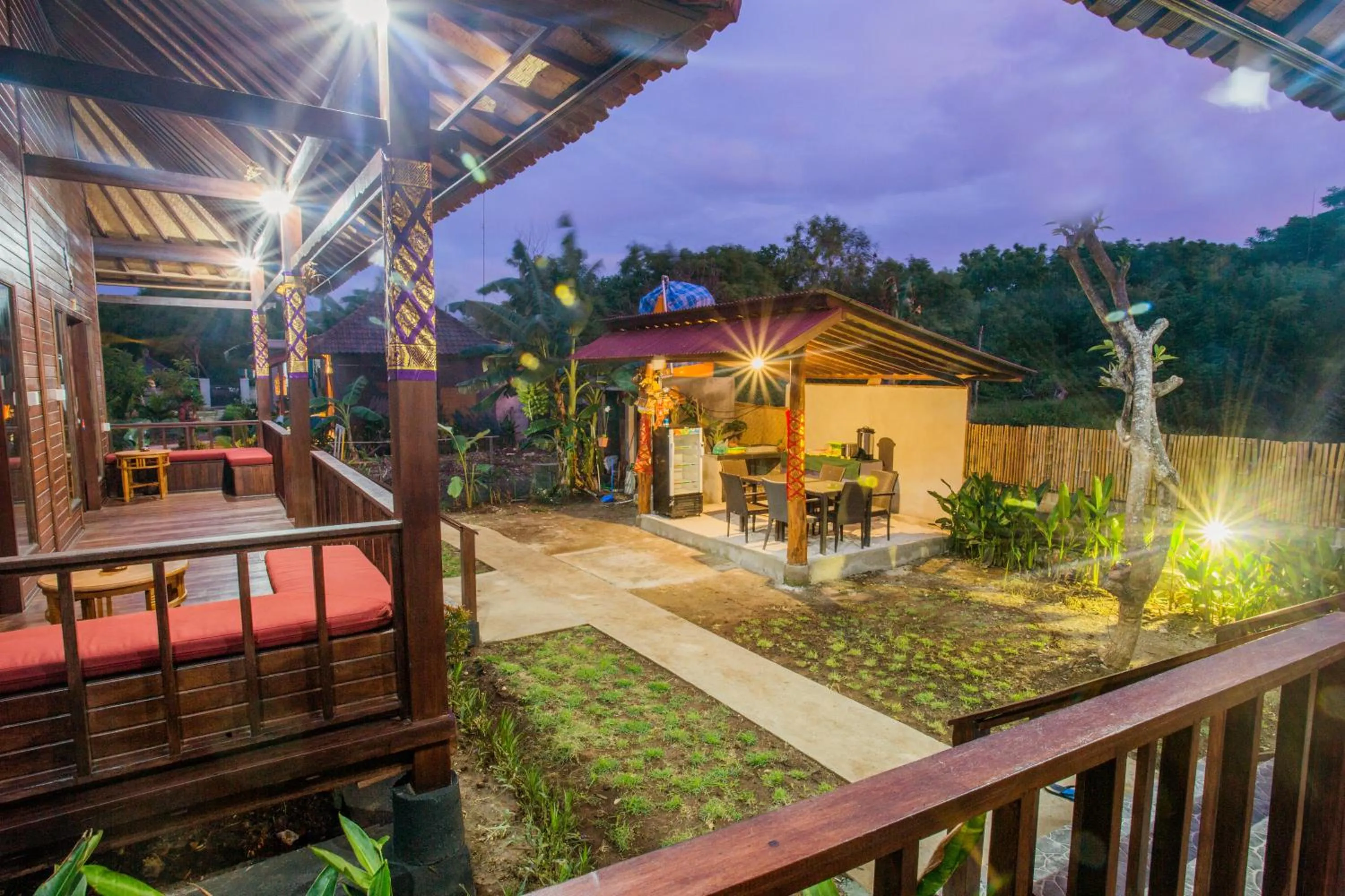 Balcony/Terrace in Uma Hostel Lembongan