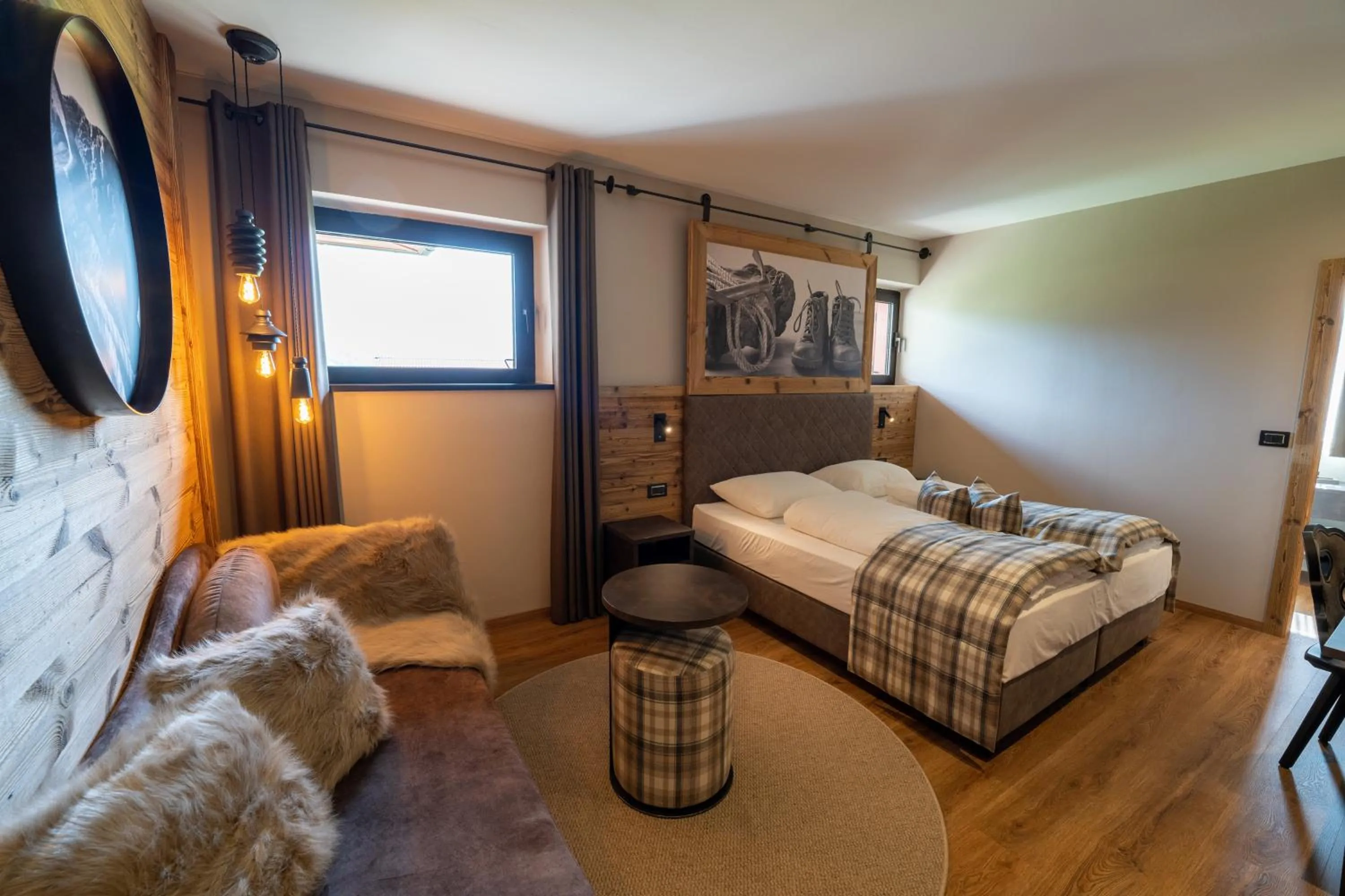 Photo of the whole room, Bed in Hotel Alpenrose Wellness