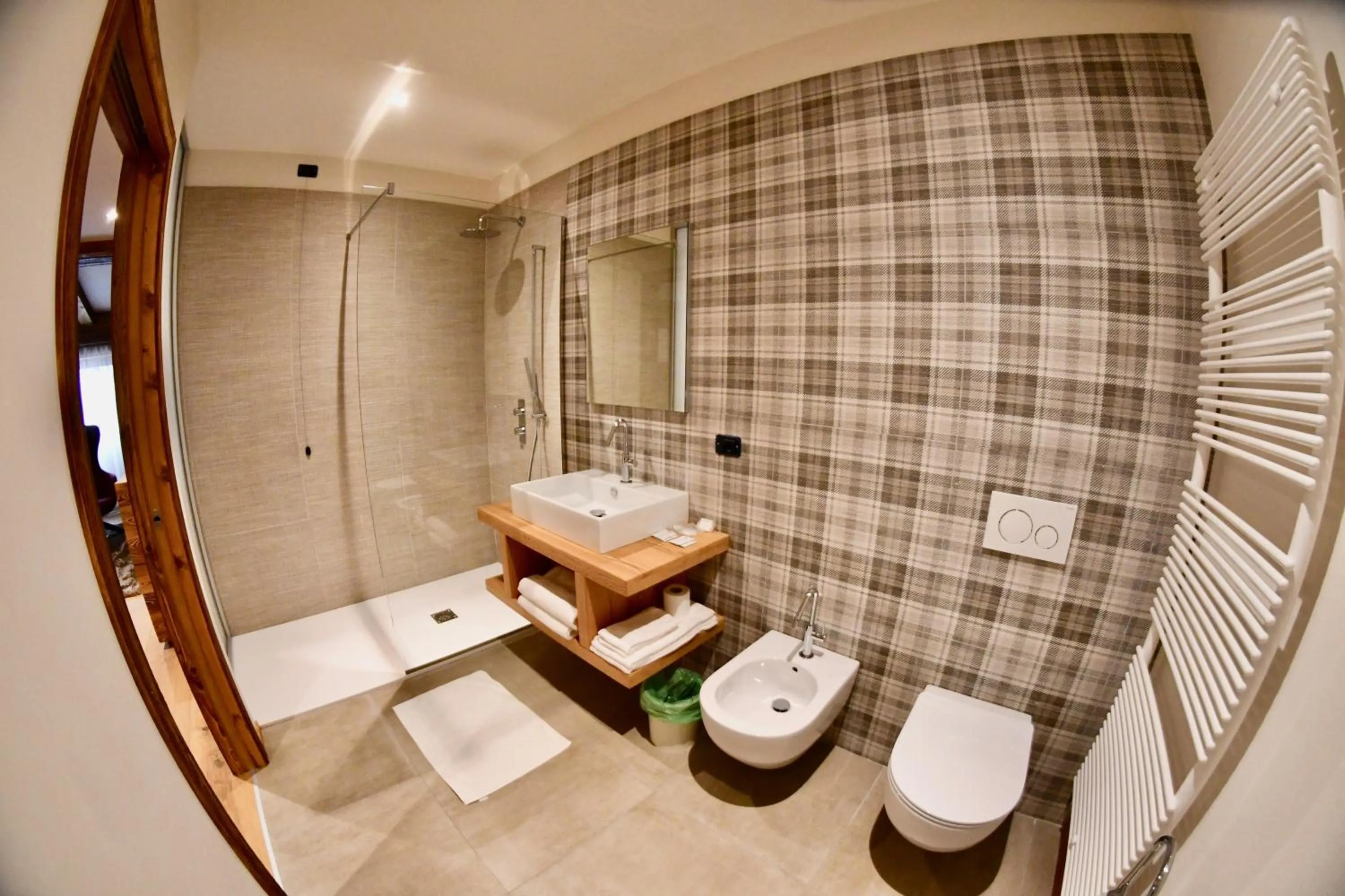 Bathroom in Hotel Alpenrose Wellness