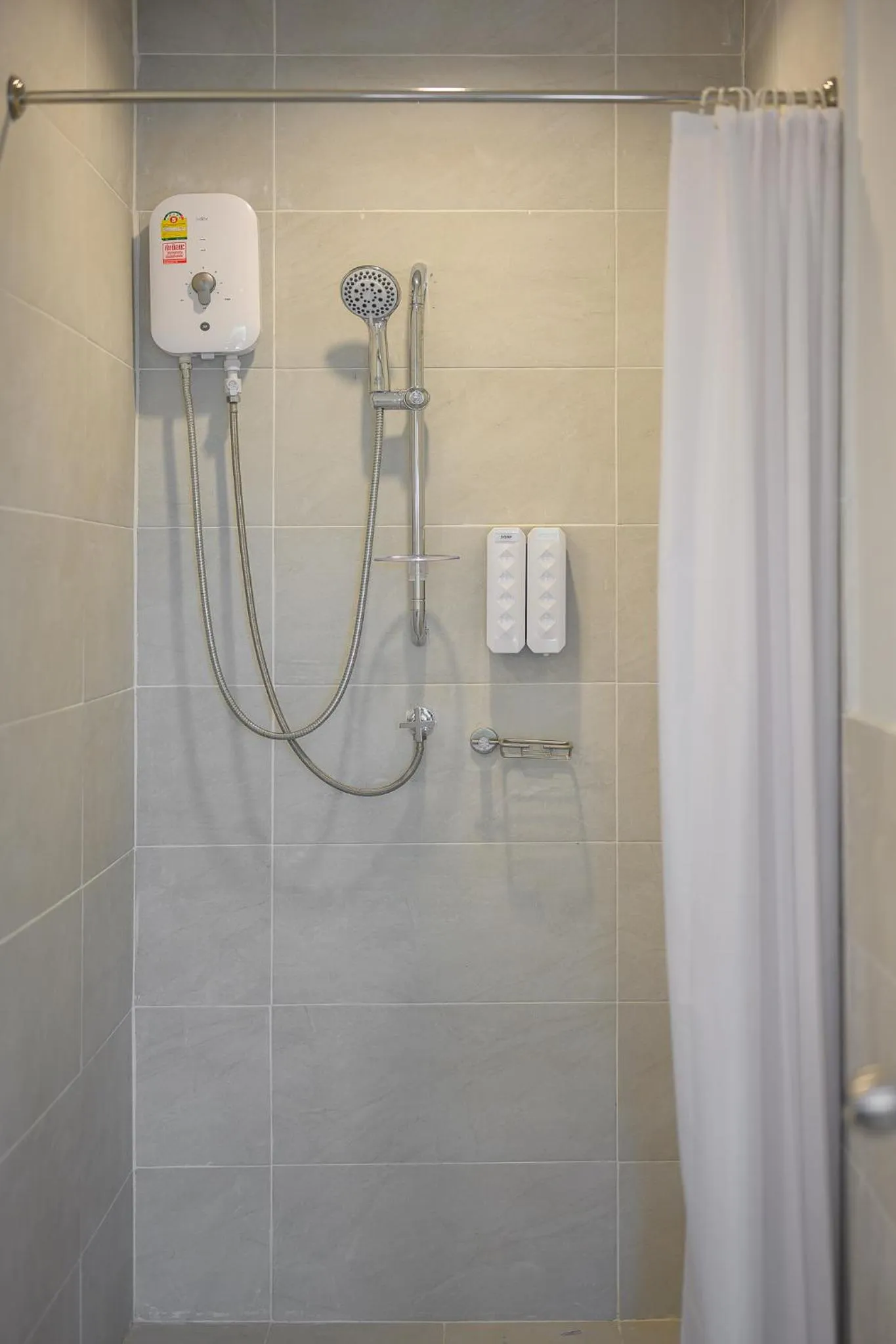 Shower in Maikhao Hotel, Phuket