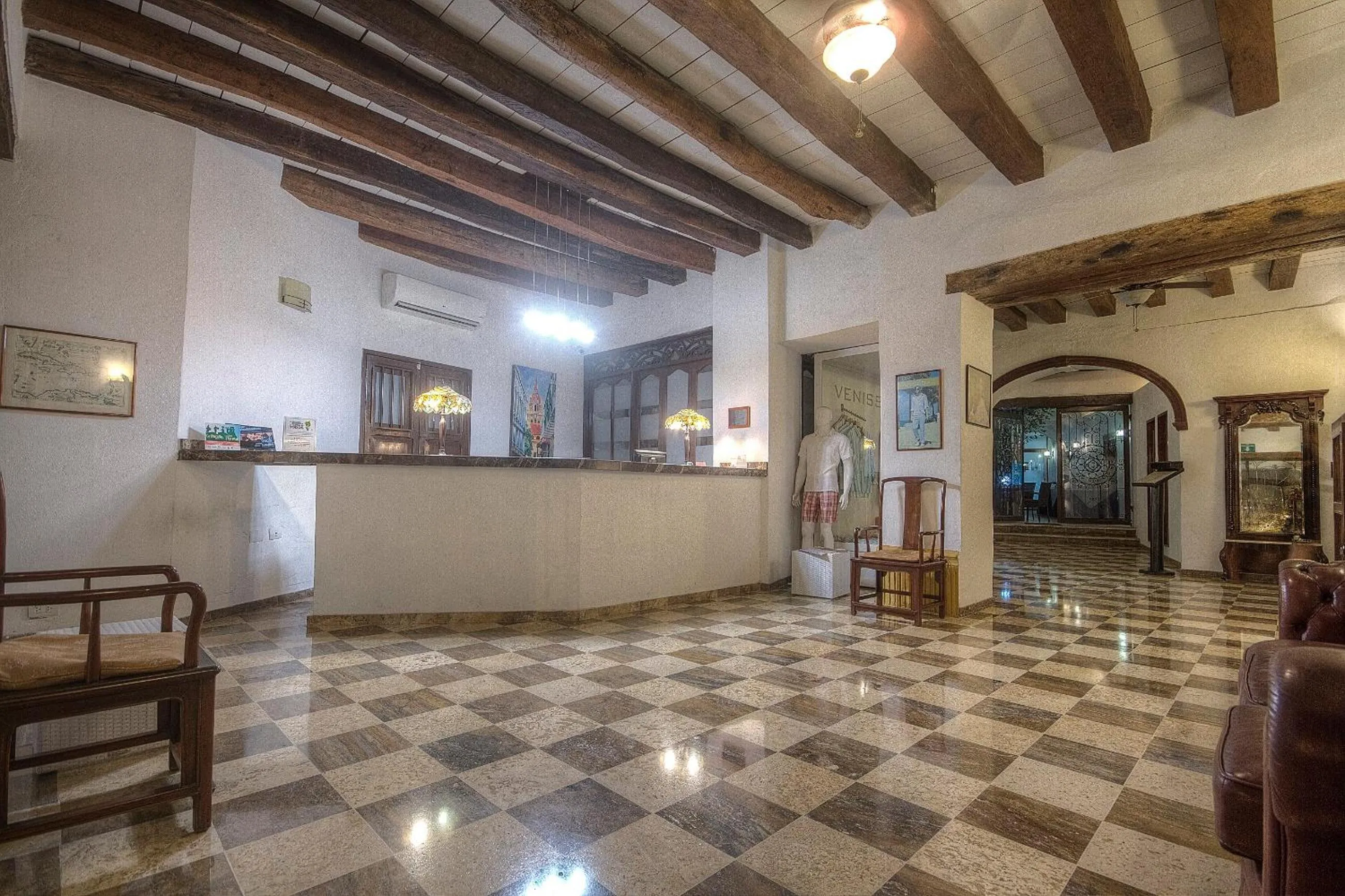 Lobby or reception in Hotel Monterrey