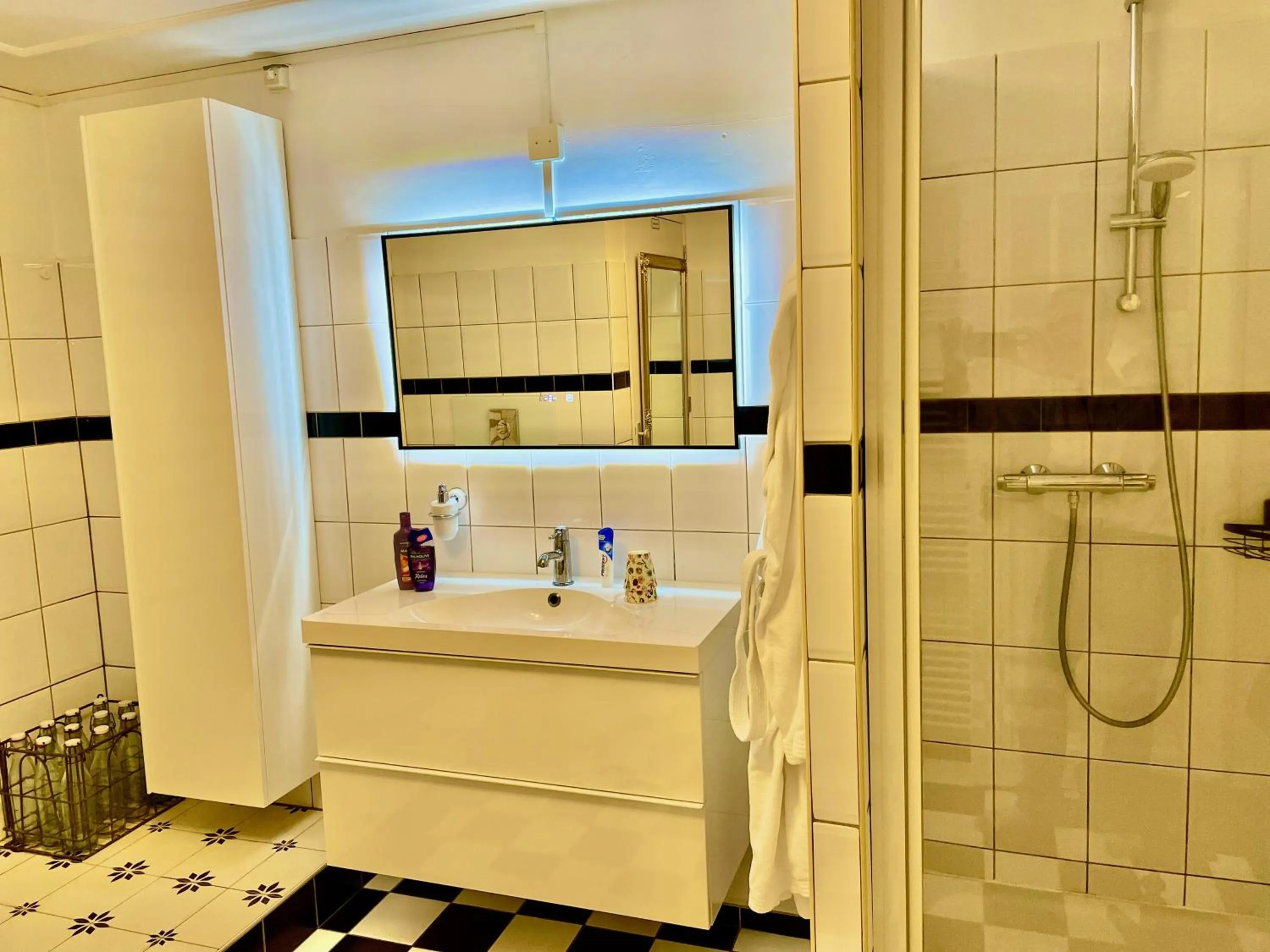 Shower in Bed and Breakfast Rotterdam