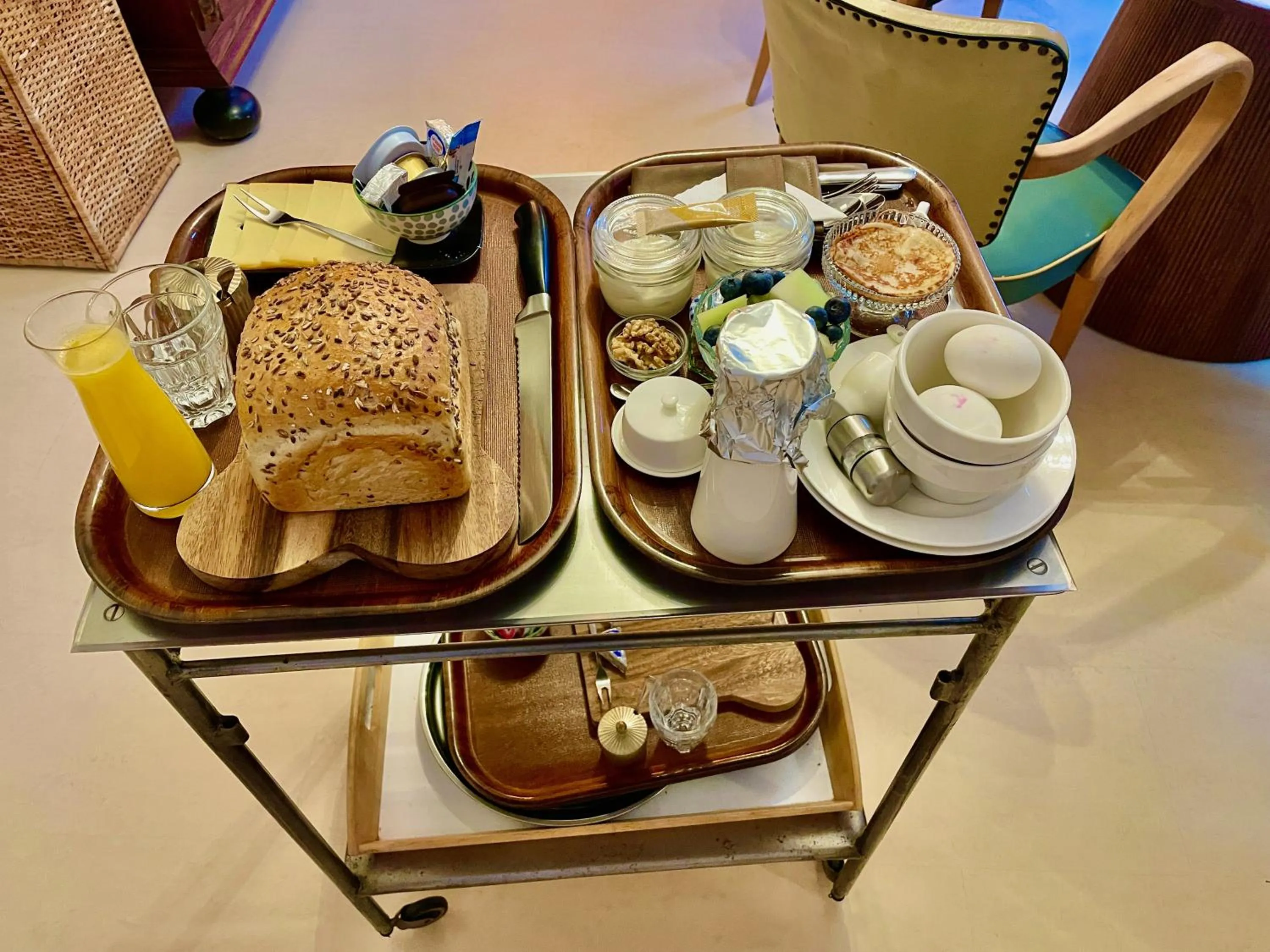 Breakfast in Bed and Breakfast Rotterdam