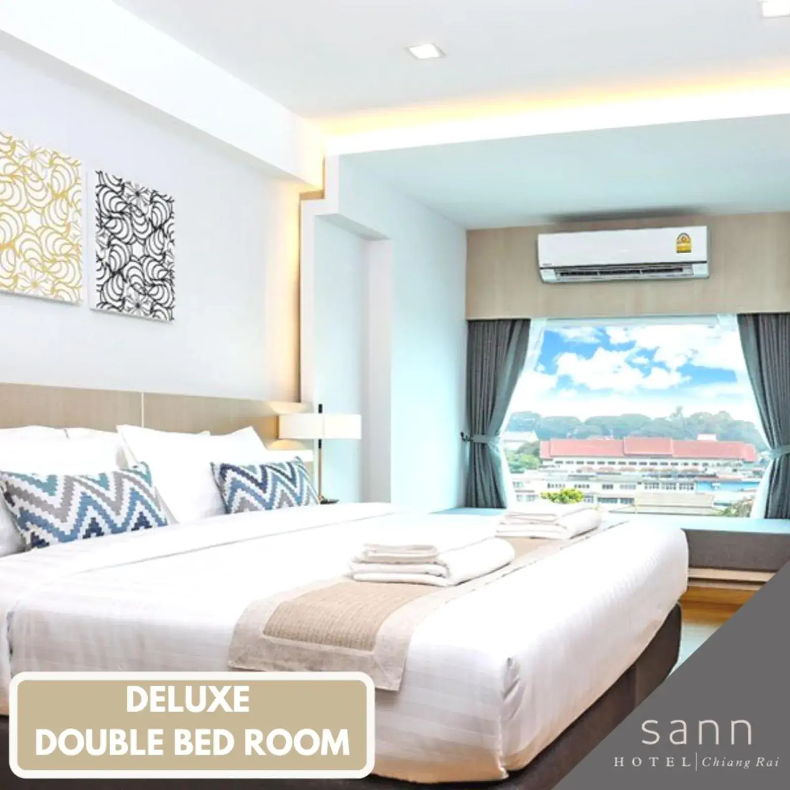 Deluxe Double Room in Sann Hotel Deluxe Double Room in Sann Hotel