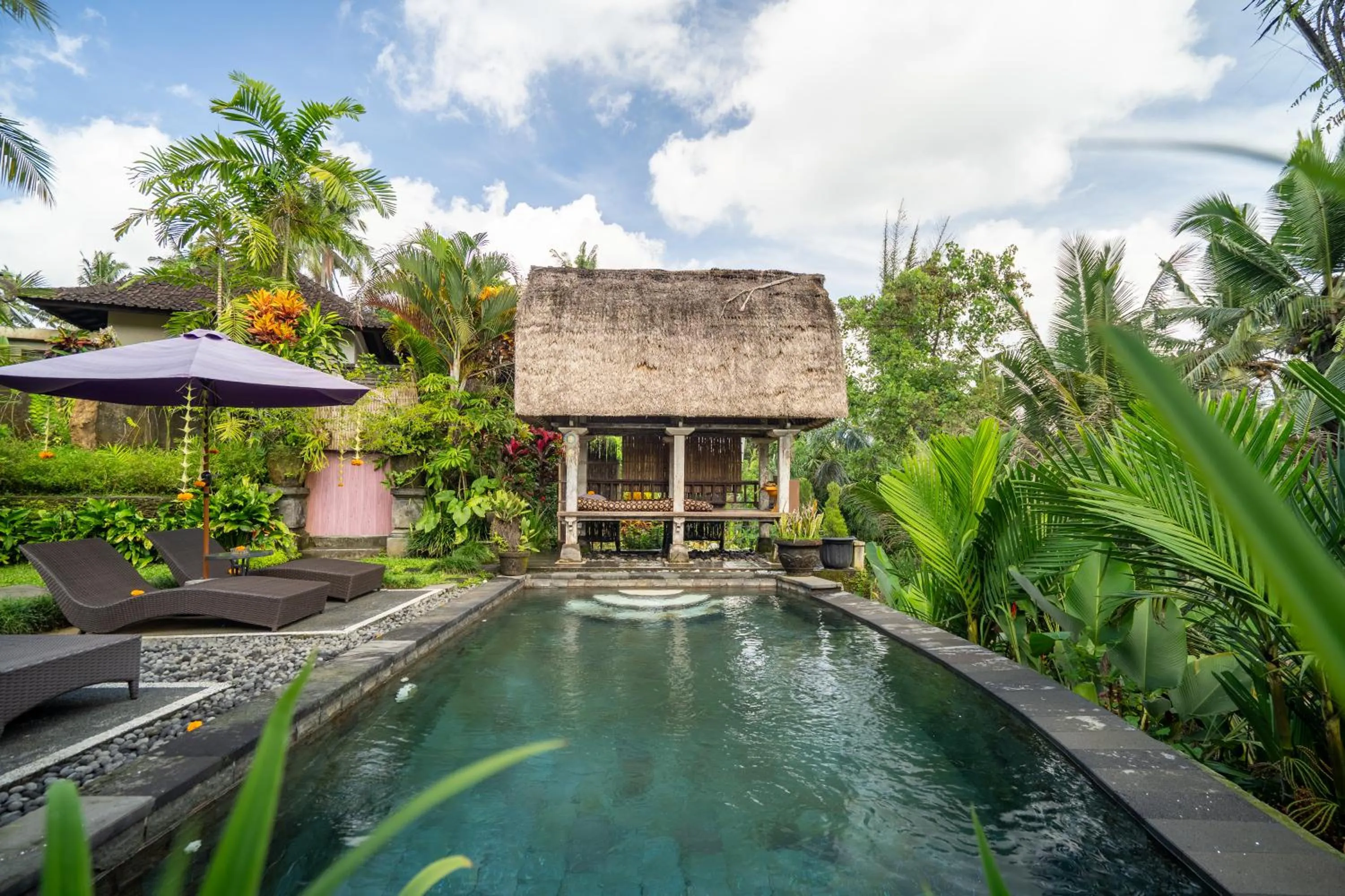 Swimming pool in Taluh Bebek Ubud Private Villas