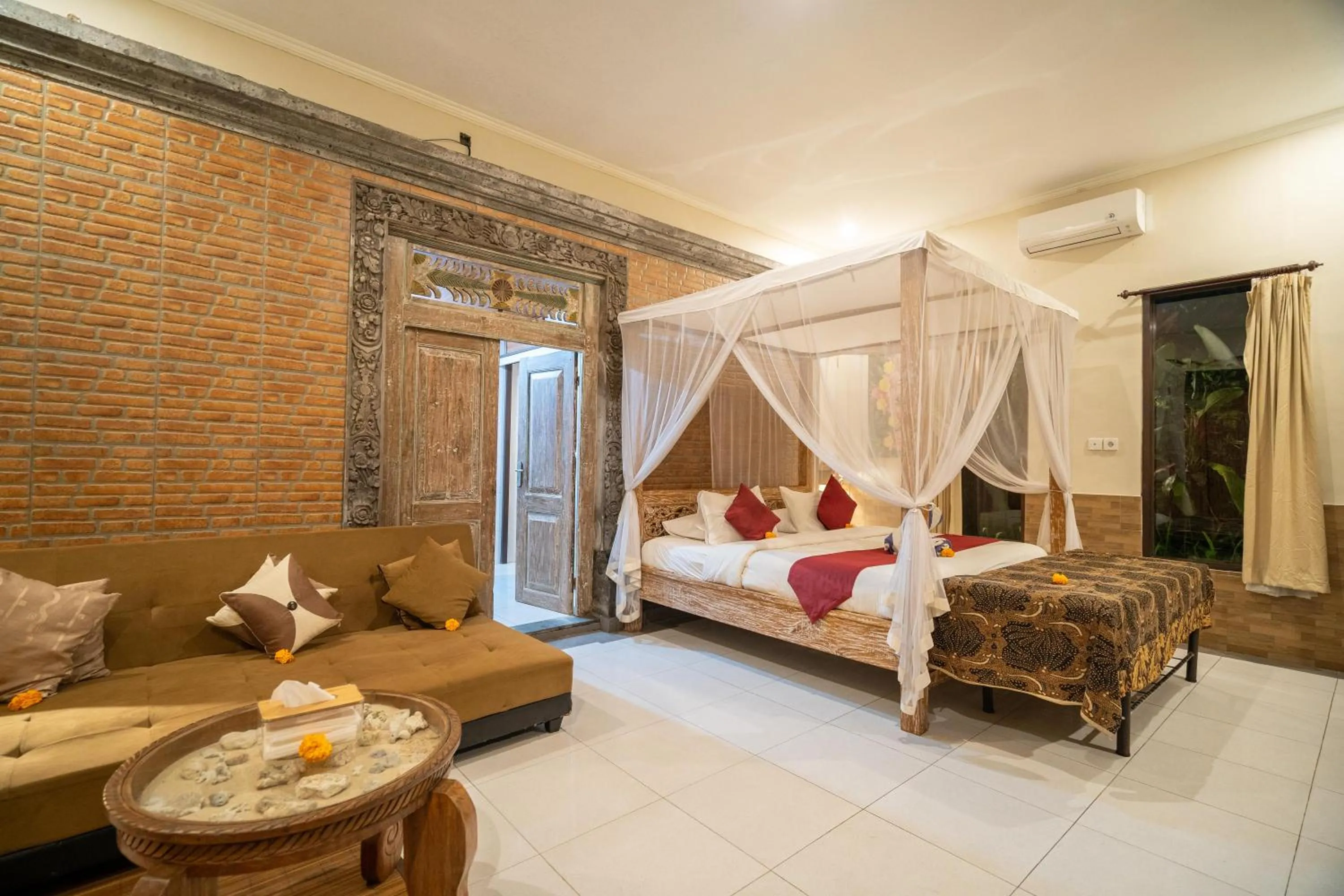 Bed in Taluh Bebek Ubud Private Villas